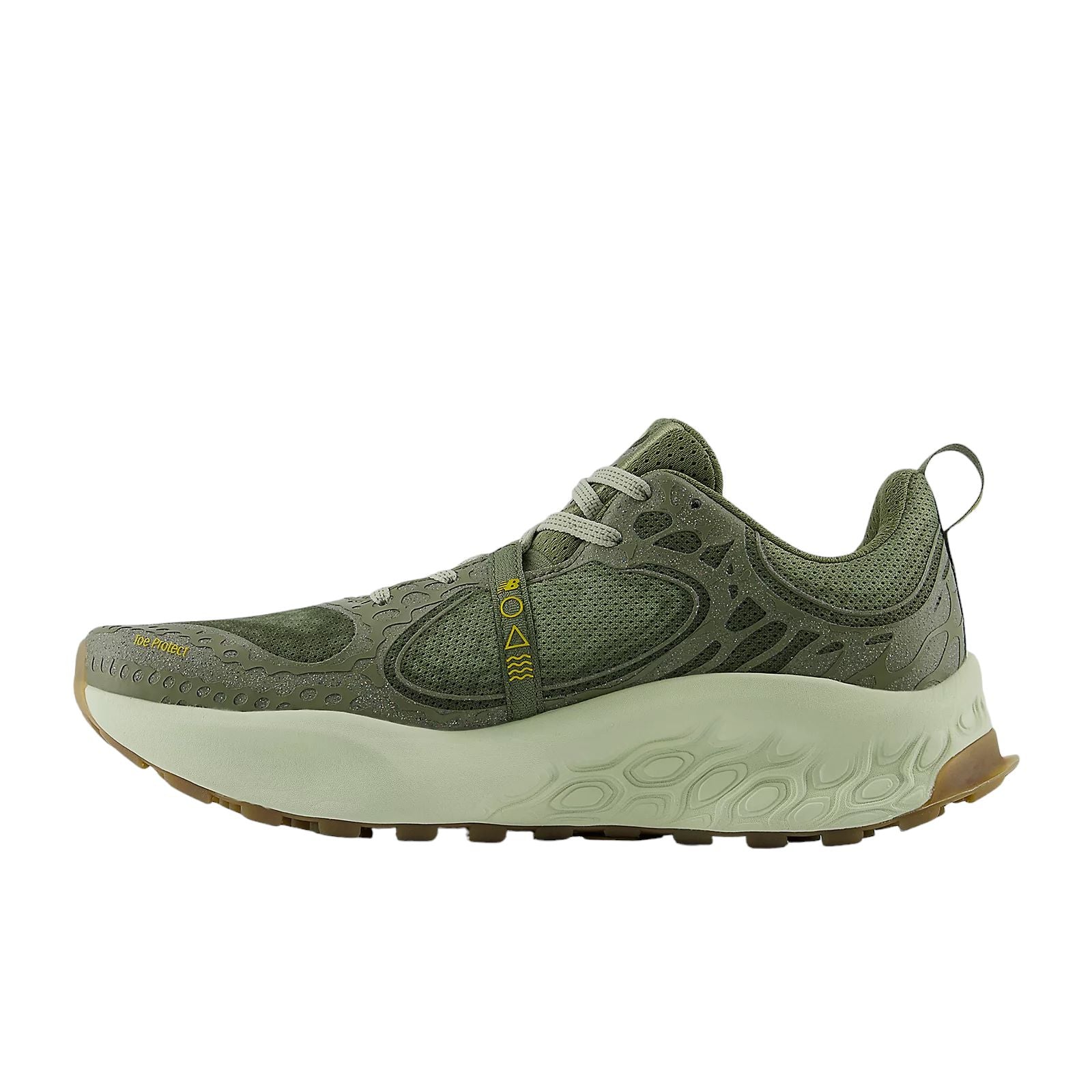 Men's Fresh Foam X Hierro V8 Shoes Dark Olivine/Olivine/Lichen Green 