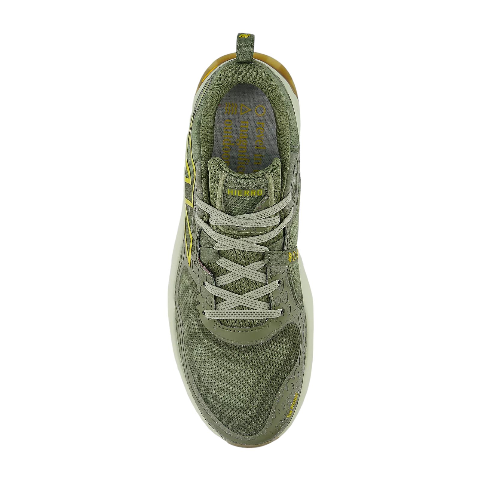 Men's Fresh Foam X Hierro V8 Shoes Dark Olivine/Olivine/Lichen Green 