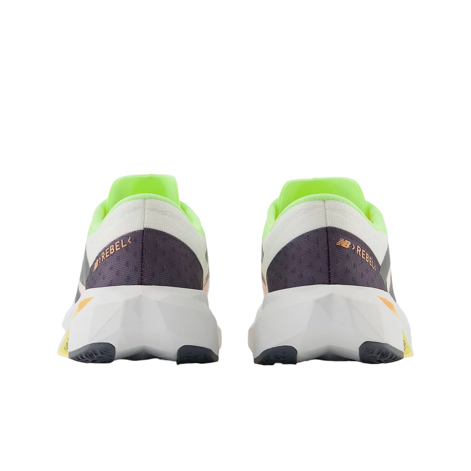 Scarpe FuelCell Rebel v4 Uomo White/Bleached Lime/Hot Mango