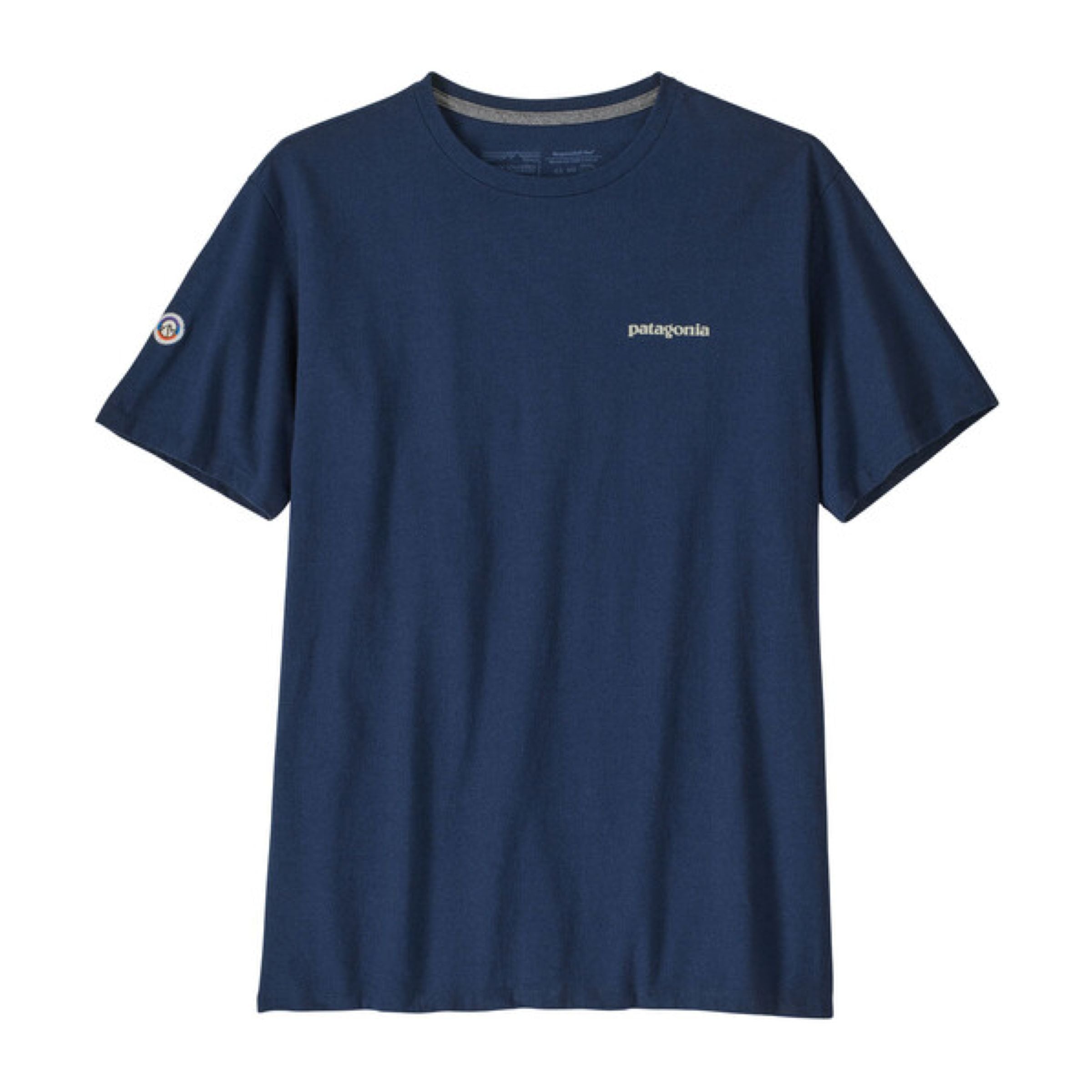 Men's Fitz Roy Icon Responsibili T-shirt Lagom Blue 