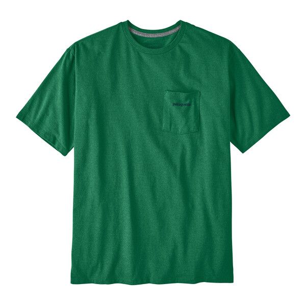 Men's Boardshort Logo Pocket T-shirt Gather Green 