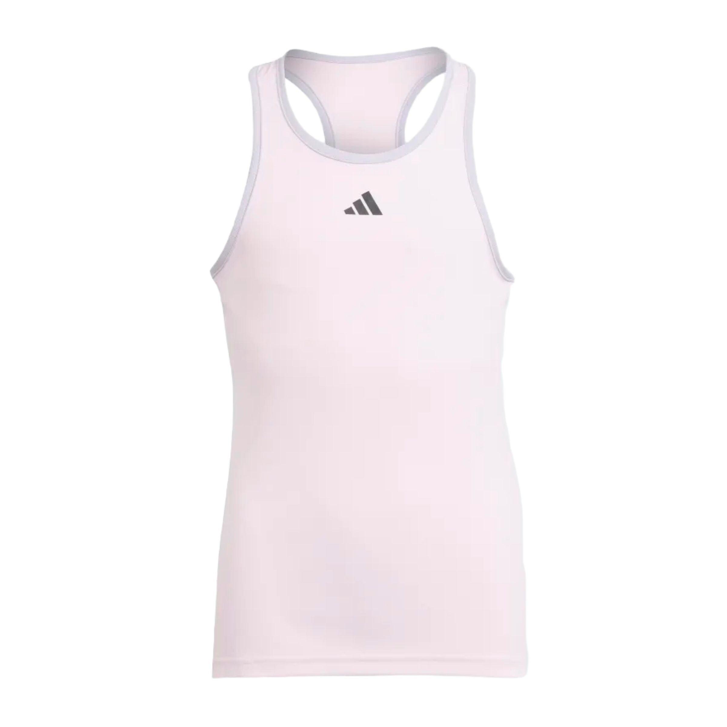 Adidas | Canotta Club Bambina Clear Pink - Fabbrica Ski Sises