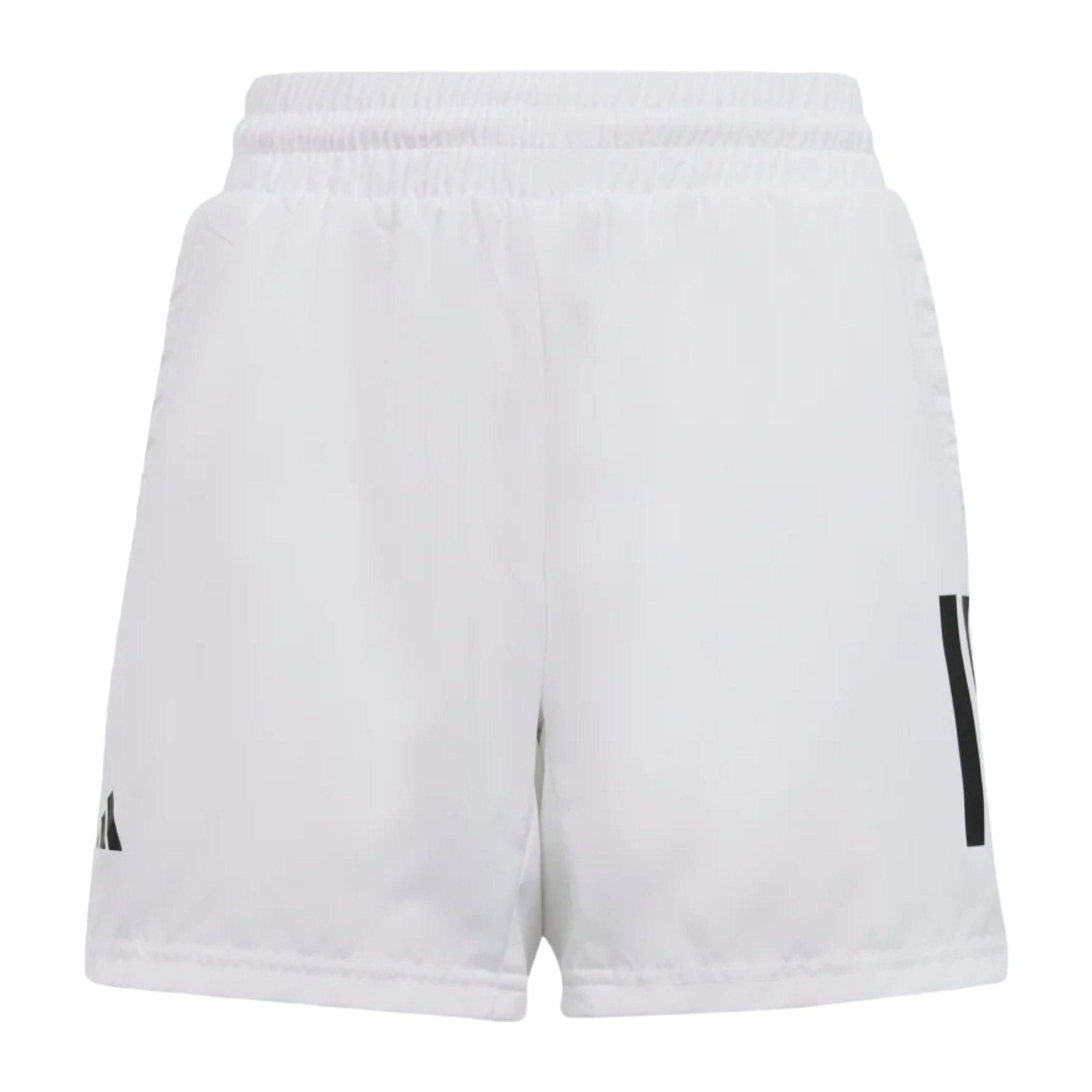 Adidas | Pantaloncini Club 3 Stripes Bambino White - Fabbrica Ski Sises