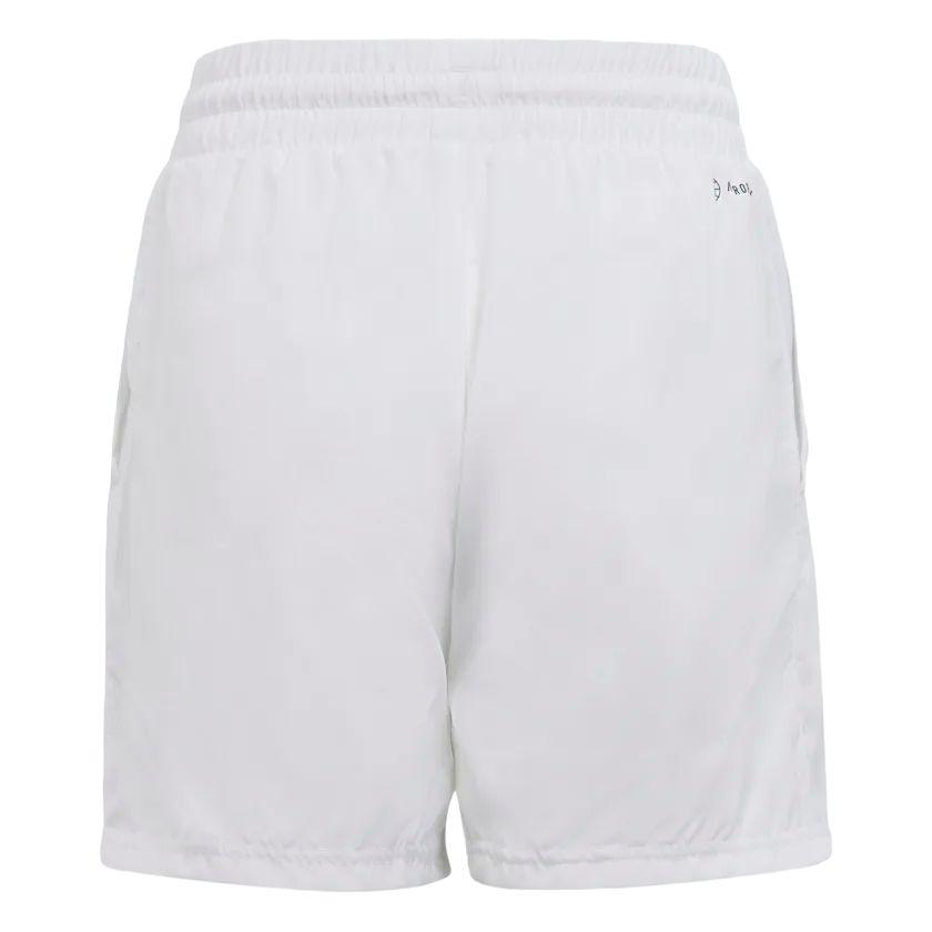 Adidas | Pantaloncini Club 3 Stripes Bambino White - Fabbrica Ski Sises