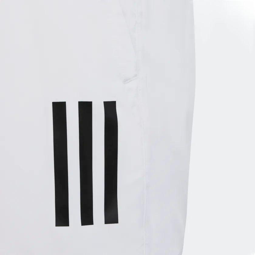Adidas | Pantaloncini Club 3 Stripes Bambino White - Fabbrica Ski Sises