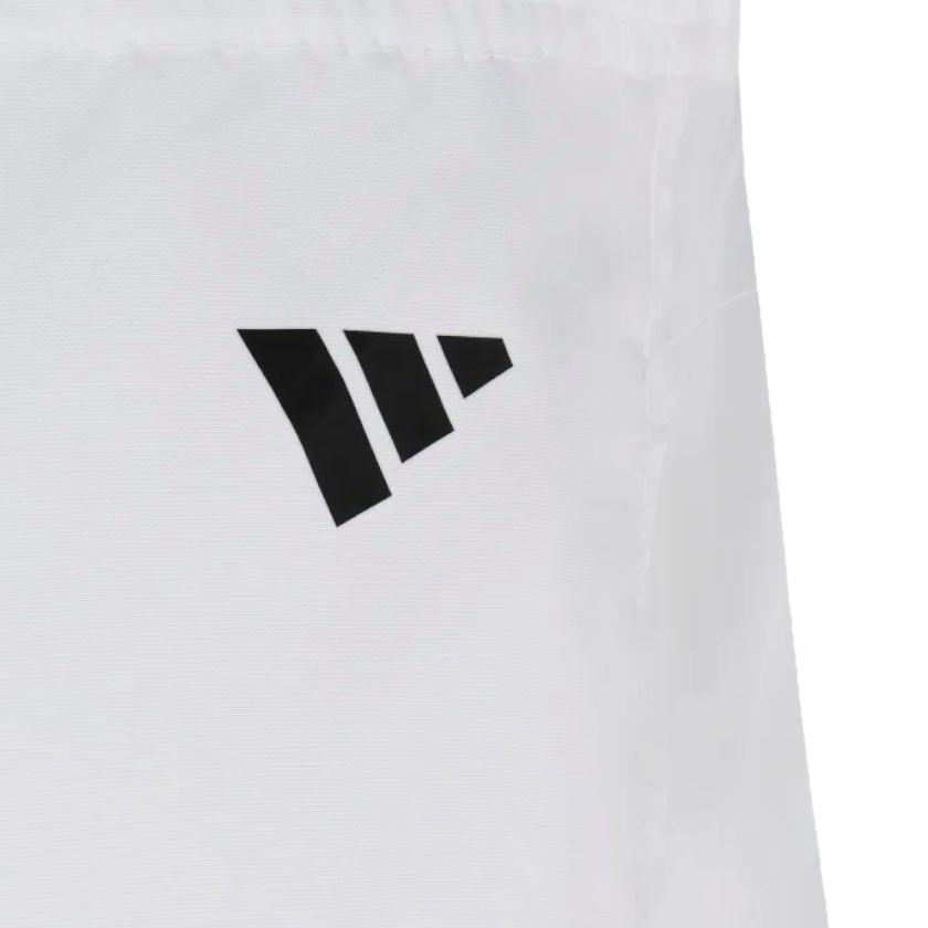 Adidas | Pantaloncini Club 3 Stripes Bambino White - Fabbrica Ski Sises
