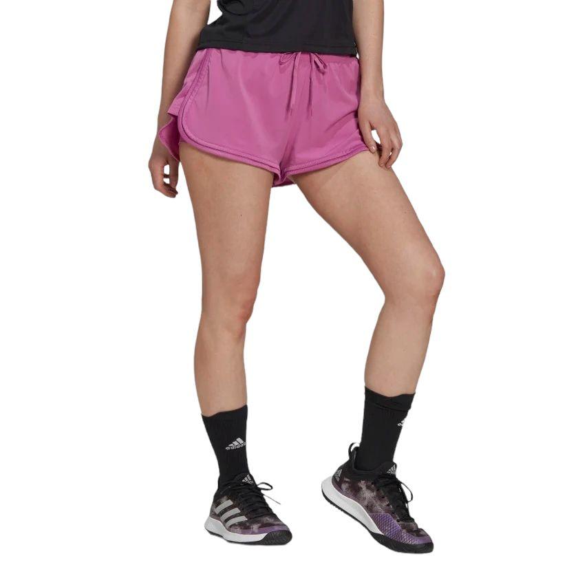 Adidas | Pantaloncini Club Donna Semi Pulse Lilac - Fabbrica Ski Sises