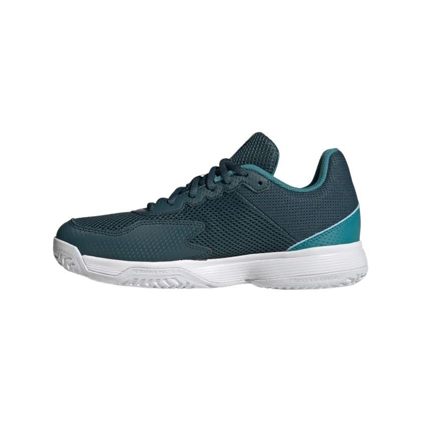 Adidas | Scarpe Courtflash Junior Arctic Night/Lucid Lemon/Arctic Fusion - Fabbrica Ski Sises