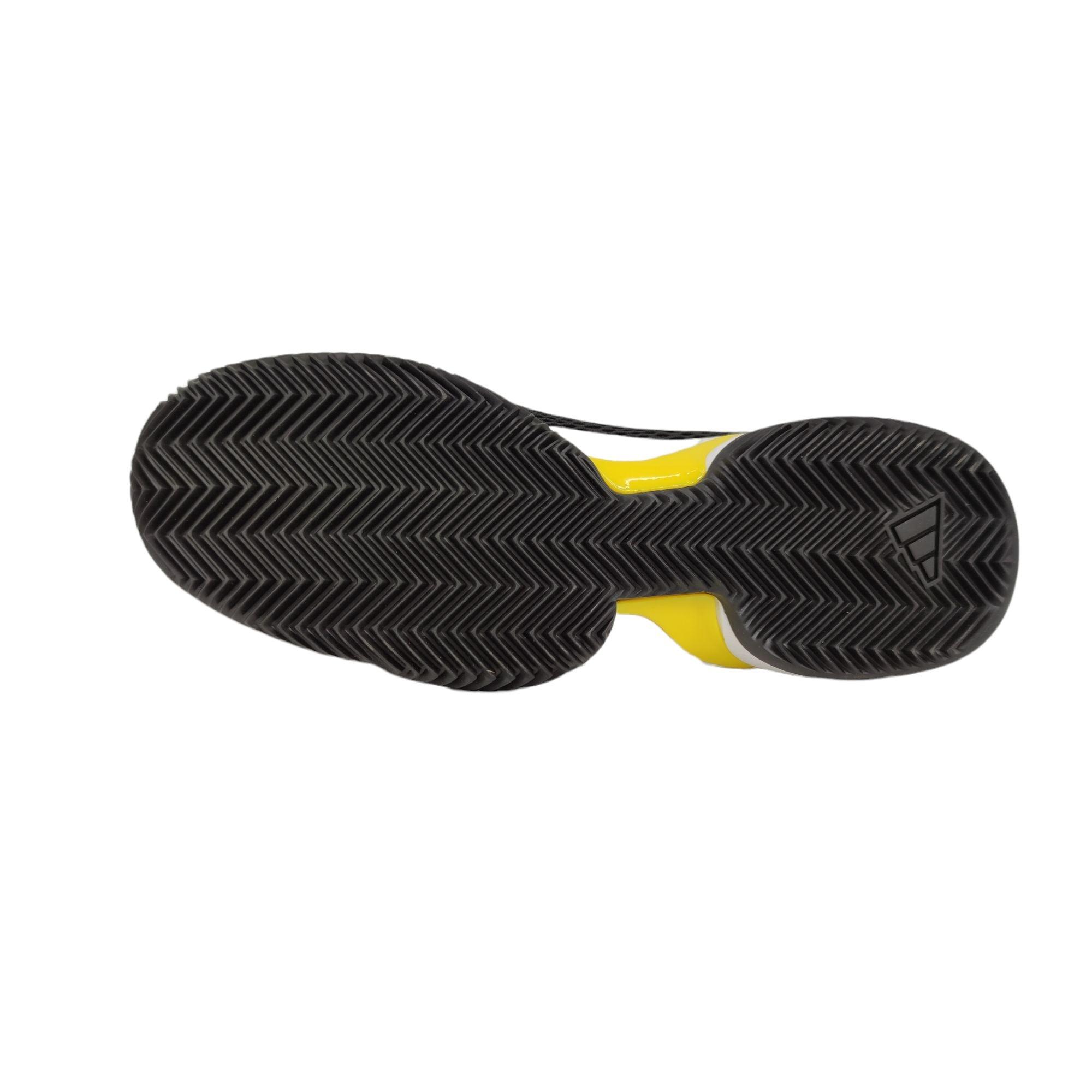 Adidas | Scarpe da Tennis Barricade Clay Junior Black/Green/Yellow - Fabbrica Ski Sises
