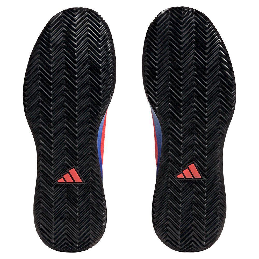 Adidas | Scarpe da Tennis Defiant Speed Clay Solar Red/Cloud White/Blue Fusion - Fabbrica Ski Sises