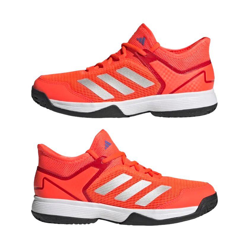 Adidas | Scarpe da Tennis Ubersonic 4 K Solar Red/Silver Metallic/Blue Fusion - Fabbrica Ski Sises