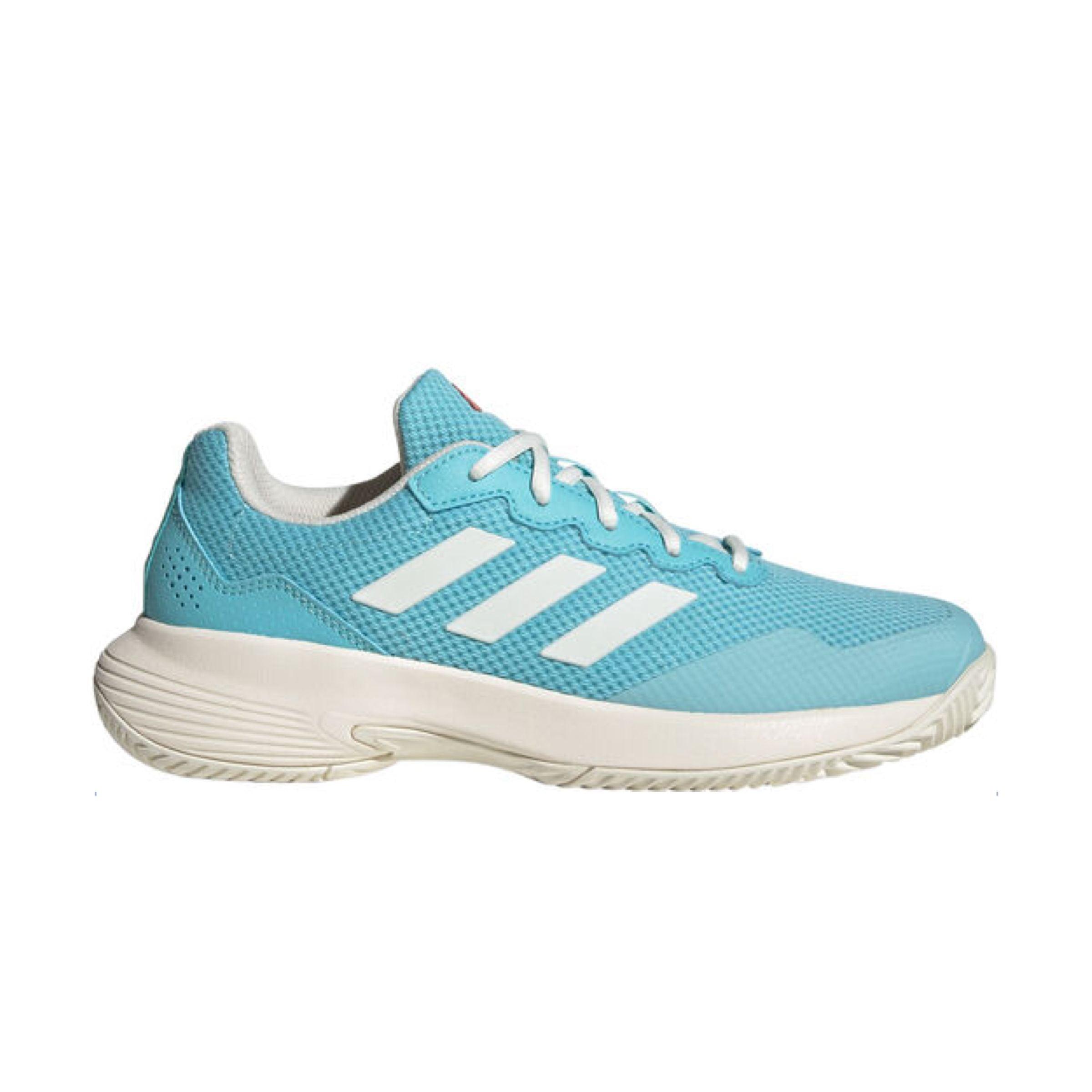 Adidas | Scarpe GameCourt 20 Donna Light Aqua/Off White/Bright Red - Fabbrica Ski Sises