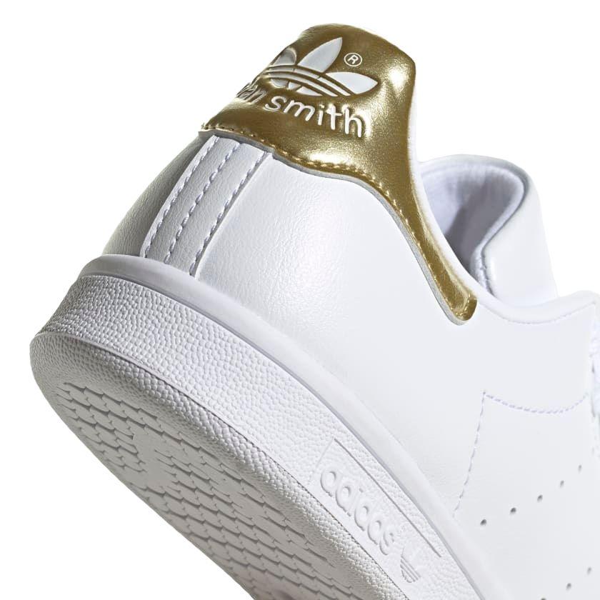 Adidas | Scarpe Stan Smith Donna Cloud White/Cloud White/Gold Metallic - Fabbrica Ski Sises