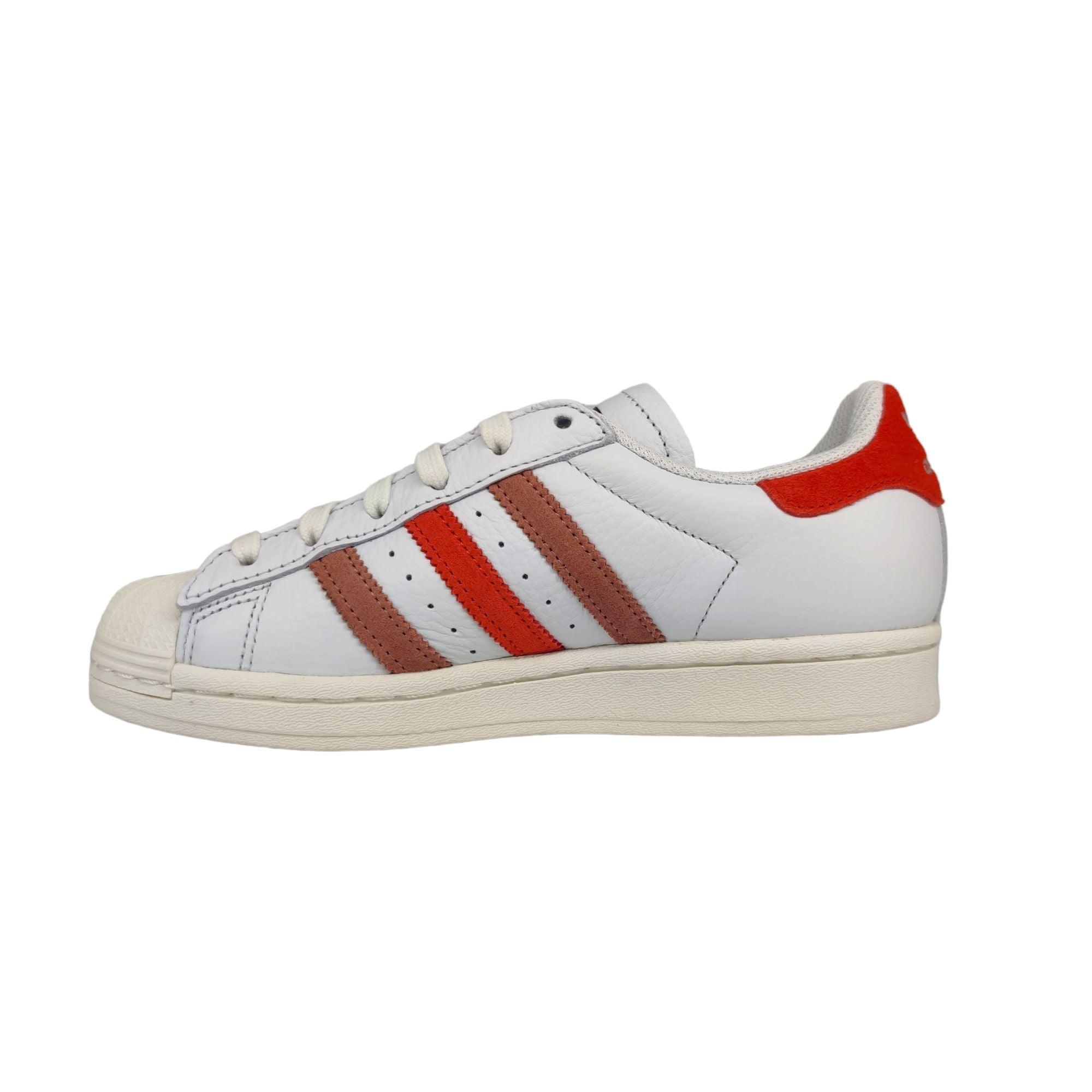 Adidas | Scarpe Superstar Cry White/Orange/Brown - Fabbrica Ski Sises