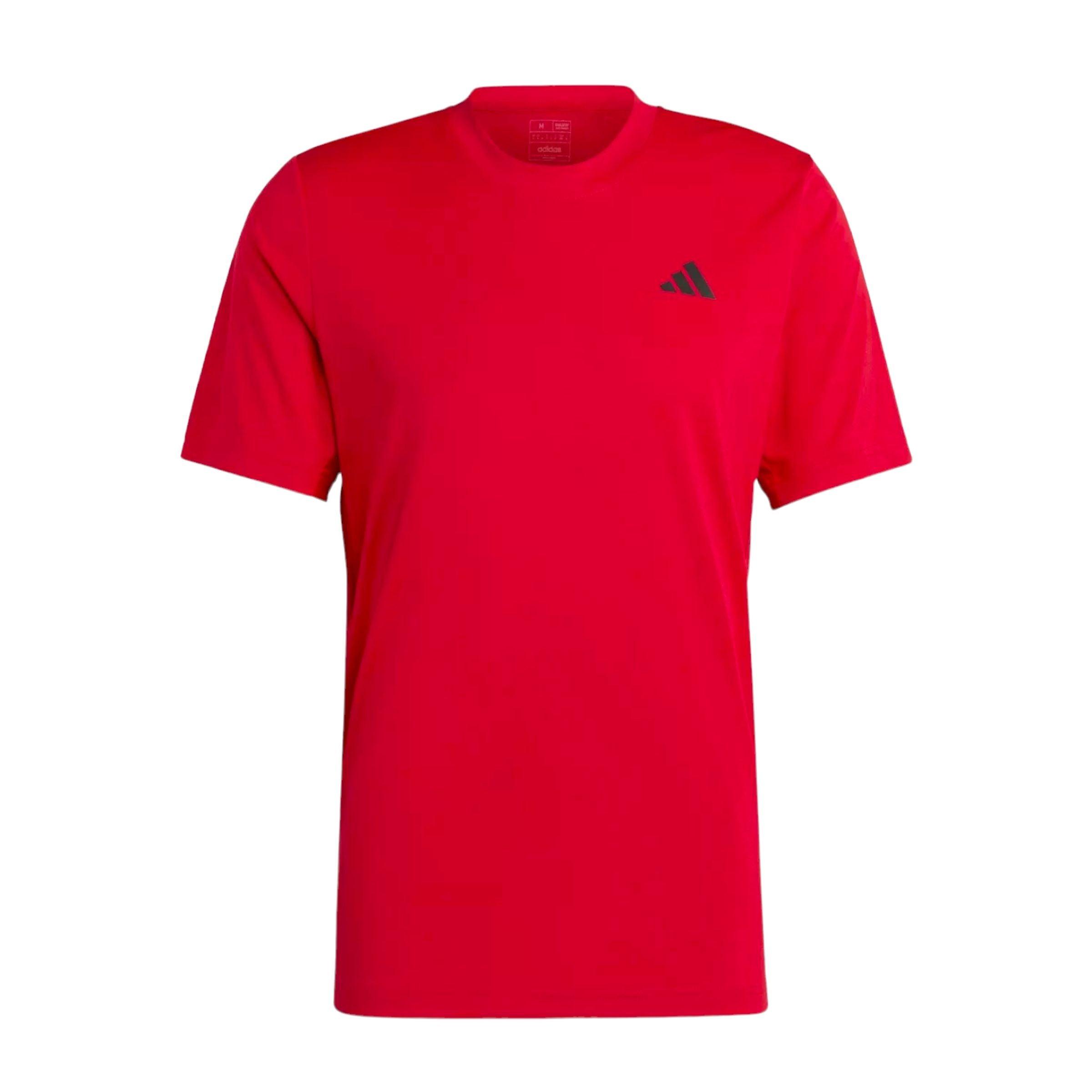 Adidas | T-shirt Club Uomo Better Scarlet - Fabbrica Ski Sises