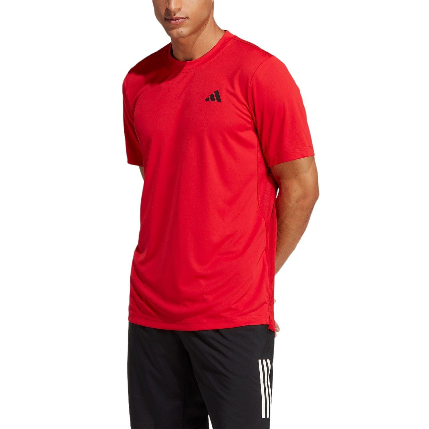 Adidas | T-shirt Club Uomo Better Scarlet - Fabbrica Ski Sises