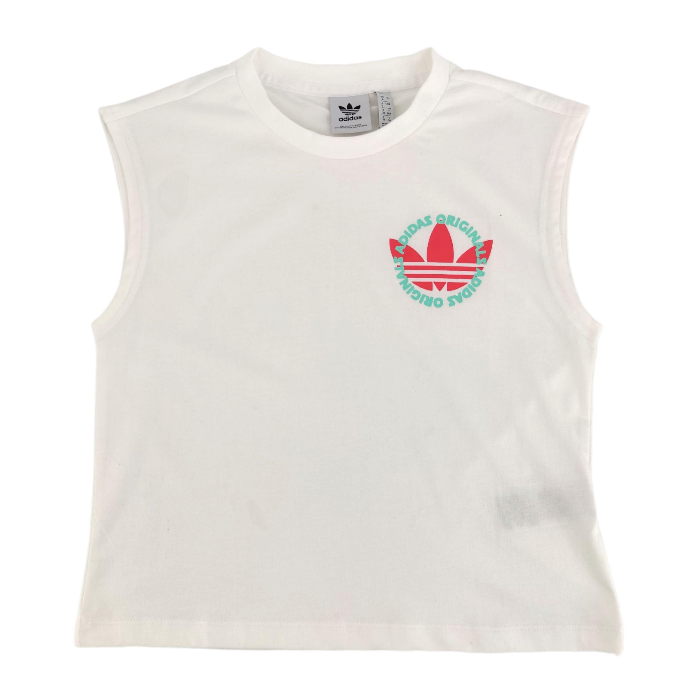 Adidas | T-shirt Crop Donna White - Fabbrica Ski Sises