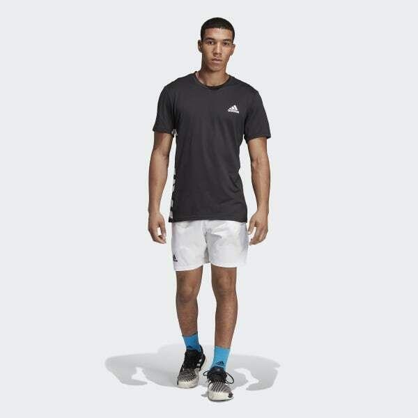 Adidas | T-shirt Escouade Uomo Nera - Fabbrica Ski Sises
