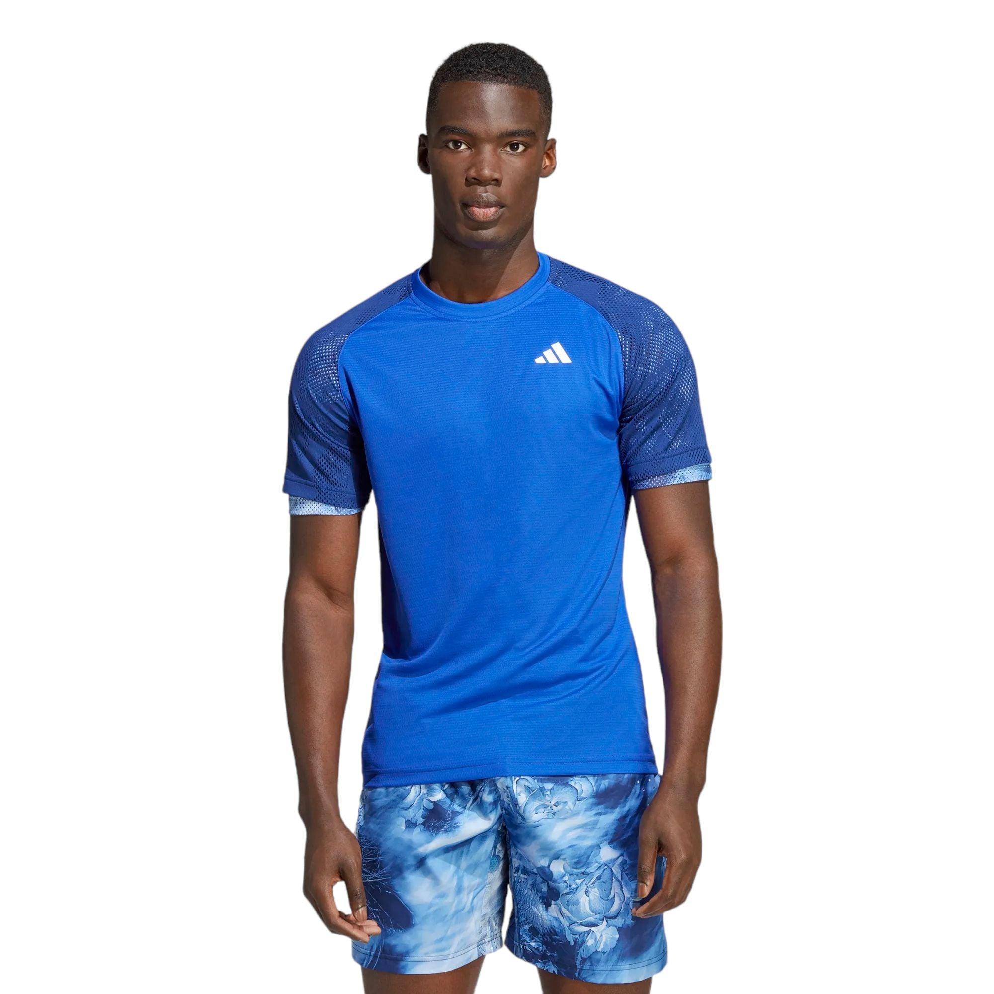 Adidas | T-shirt Melbourne Ergo Uomo Lucid Blue - Fabbrica Ski Sises