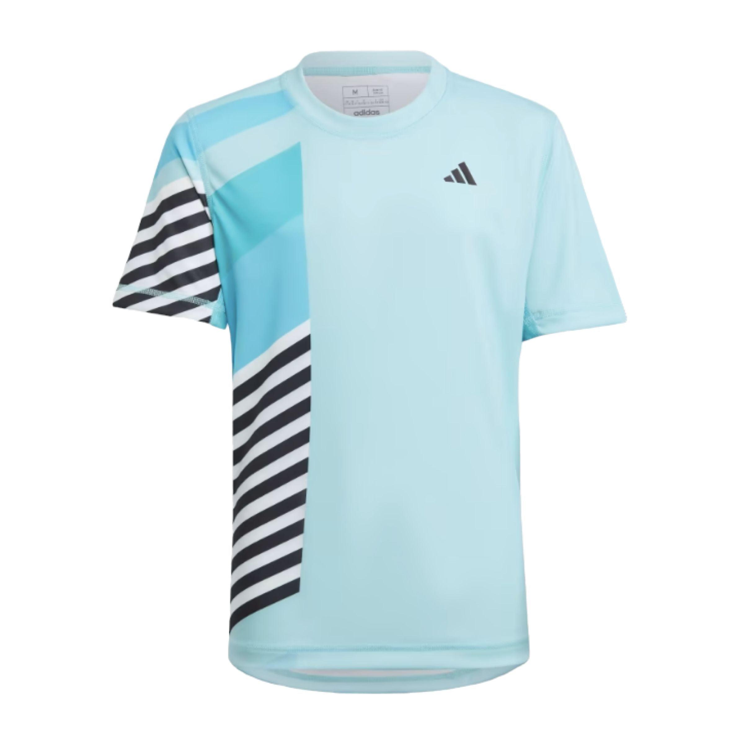 Adidas | T-shirt Pro Junior Bambino Light Aqua - Fabbrica Ski Sises