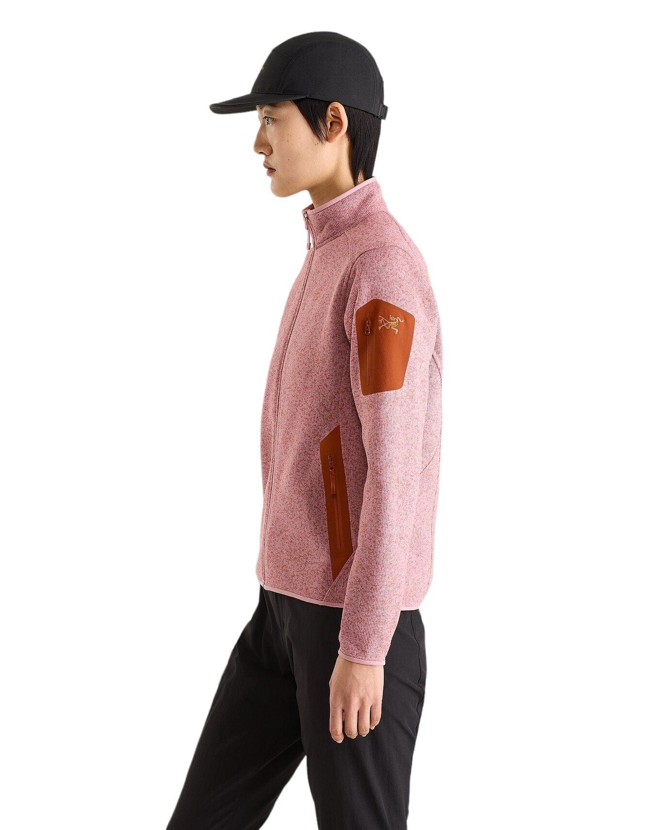 Arc'Teryx | Maglia Covert Cardigan Donna Bliss/Fika Heather - Fabbrica Ski Sises