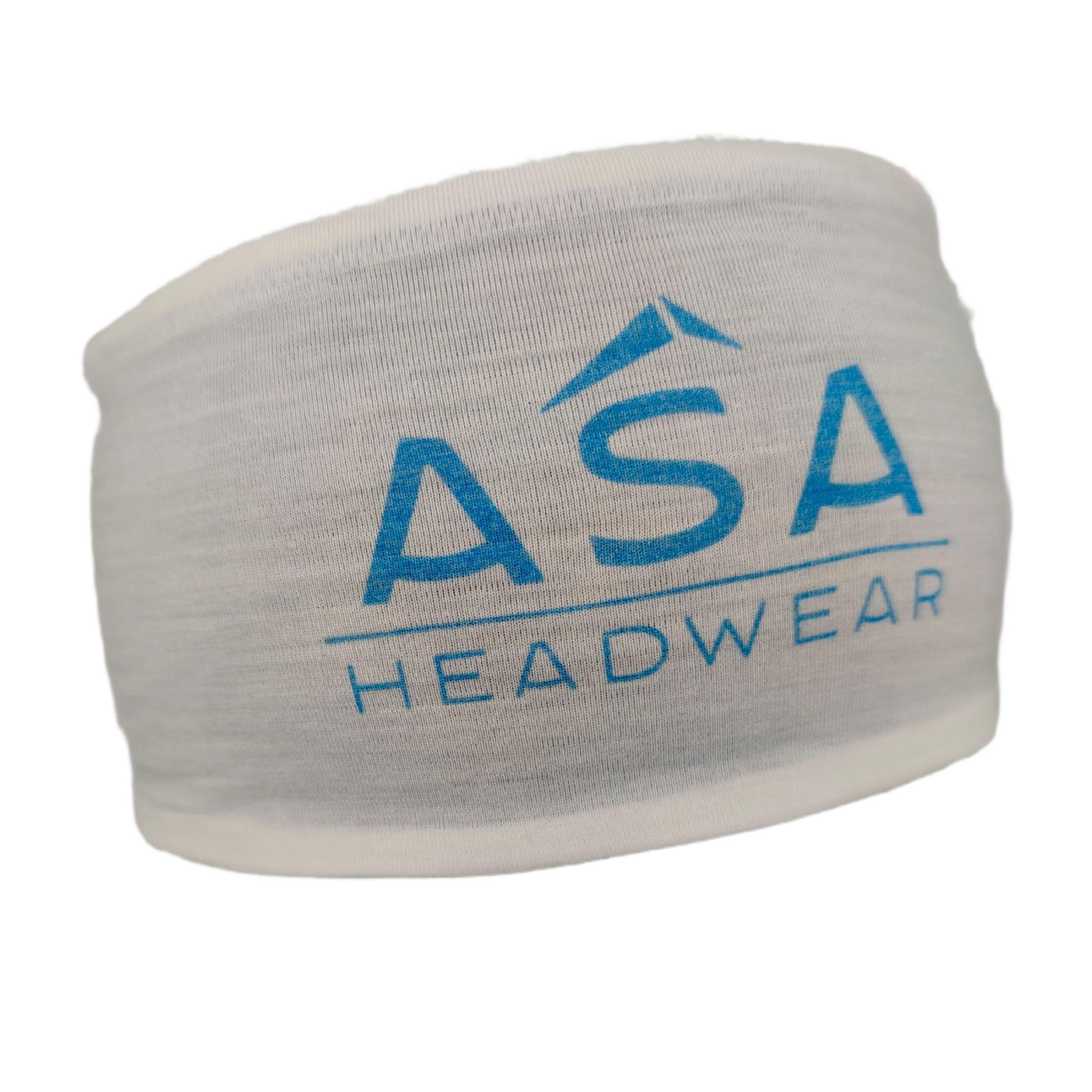 Asa Headwear | Fascetta Ski Local Bieleis Bianca - Fabbrica Ski Sises