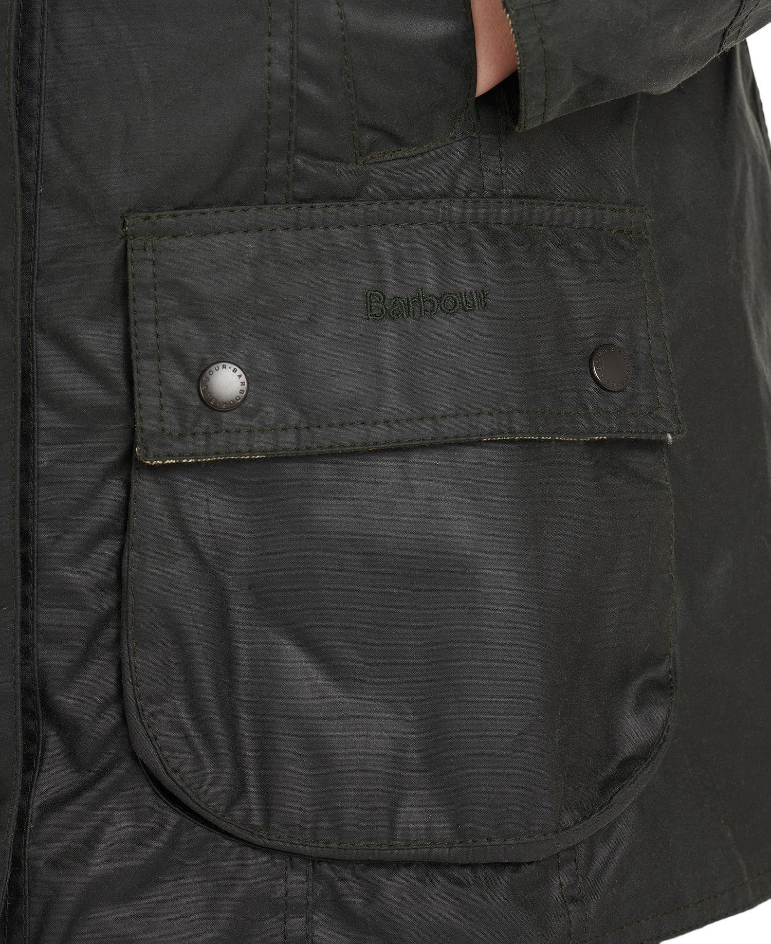 Barbour | Giacca Beadnell Wax Donna Sege - Fabbrica Ski Sises