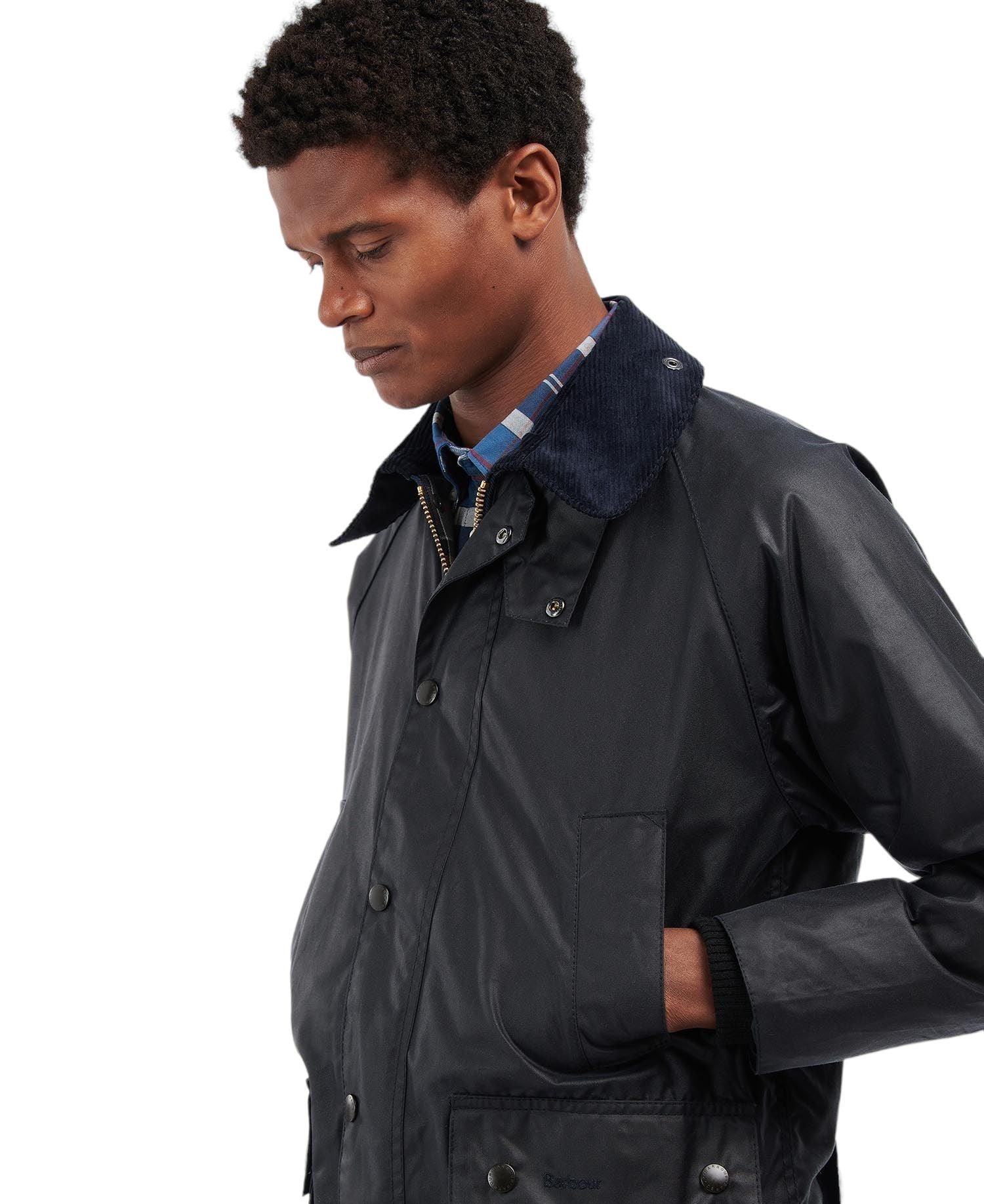 Barbour | Giacca Bedale Wax Uomo Sage - Fabbrica Ski Sises