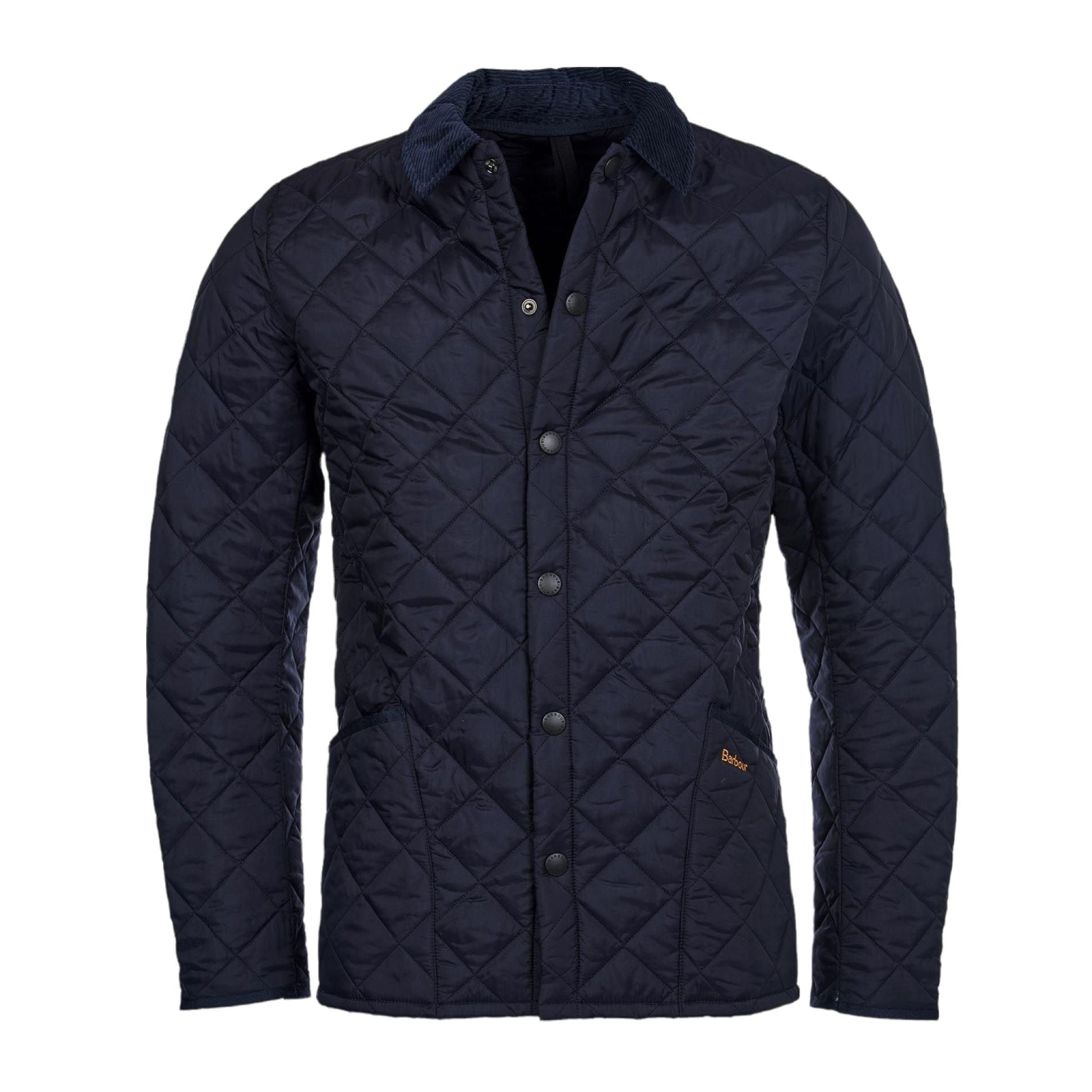 Barbour | Giacca Heritage Liddesdale Quilted Uomo Navy - Fabbrica Ski Sises