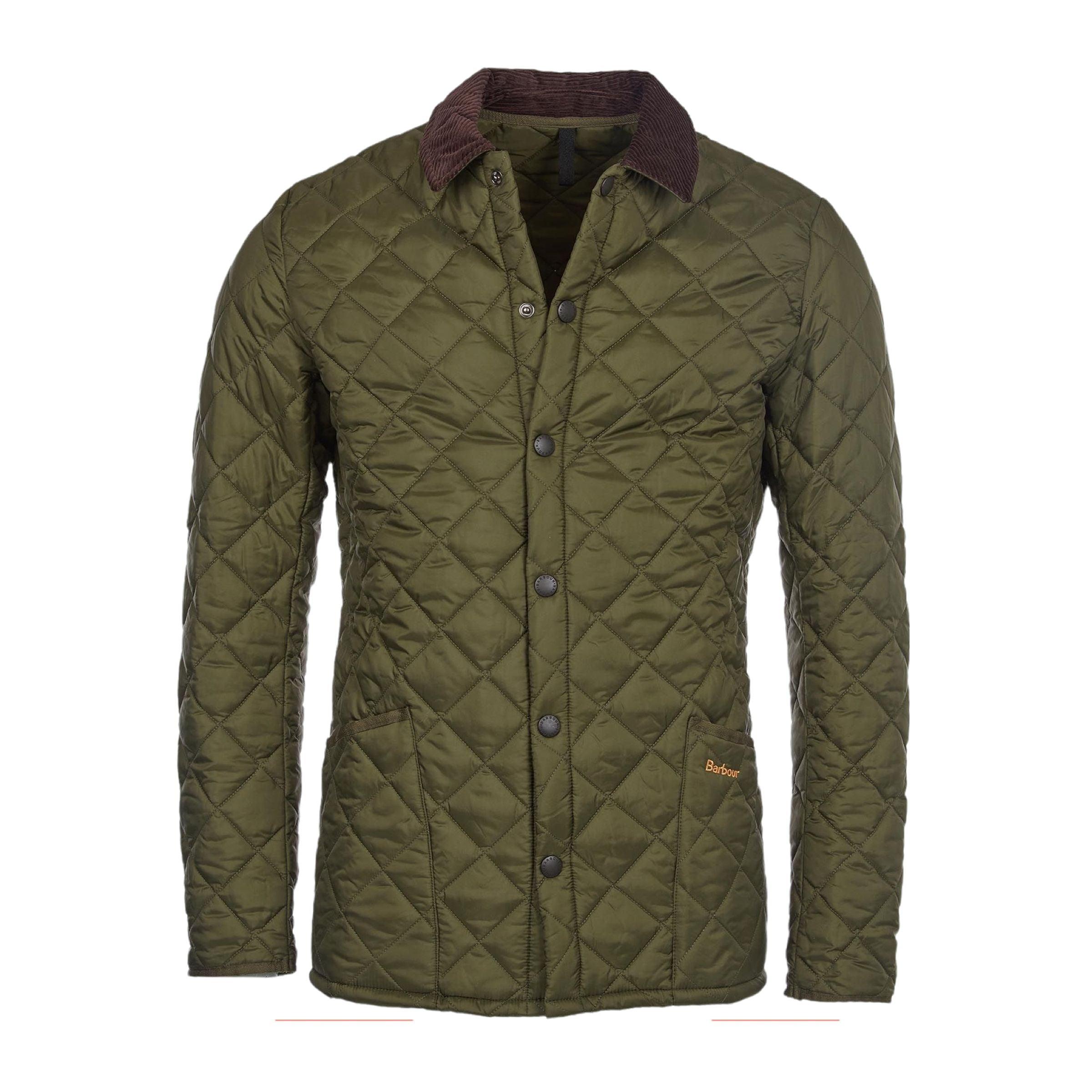 Barbour | Giacca Heritage Liddesdale Quilted Uomo Olive - Fabbrica Ski Sises