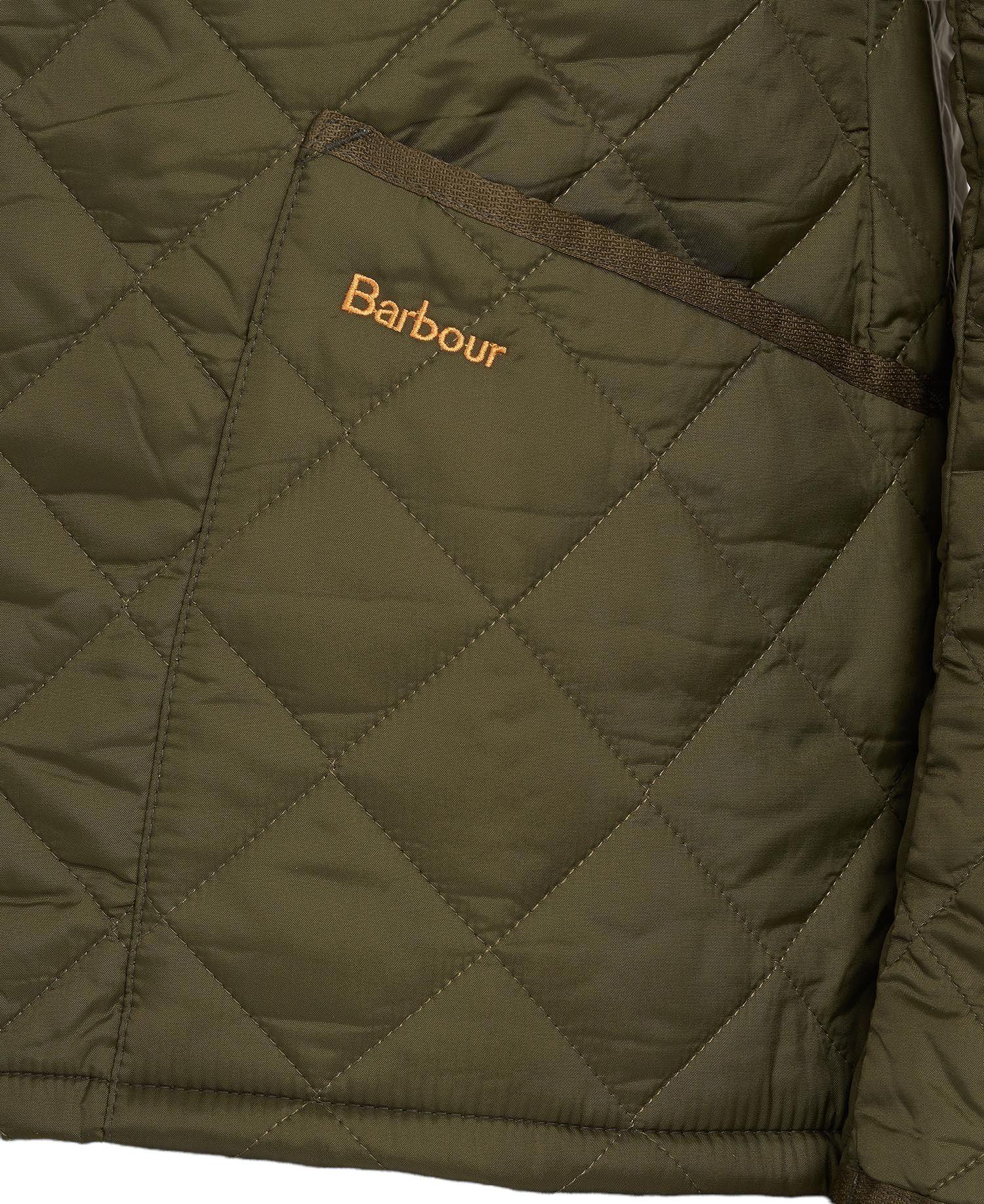 Barbour | Giacca Heritage Liddesdale Quilted Uomo Olive - Fabbrica Ski Sises