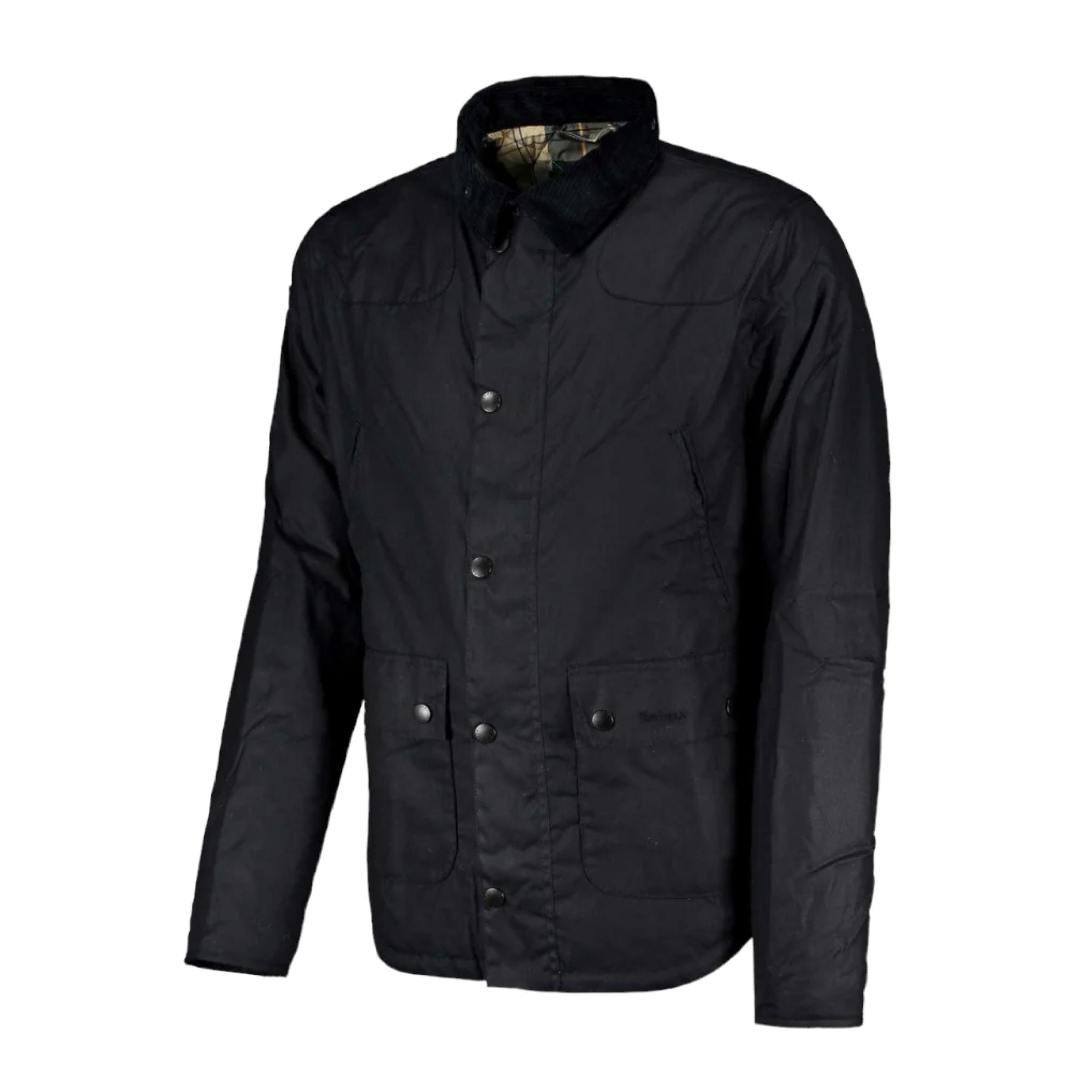 Barbour | Giacca Reelin Wax Uomo Navy - Fabbrica Ski Sises