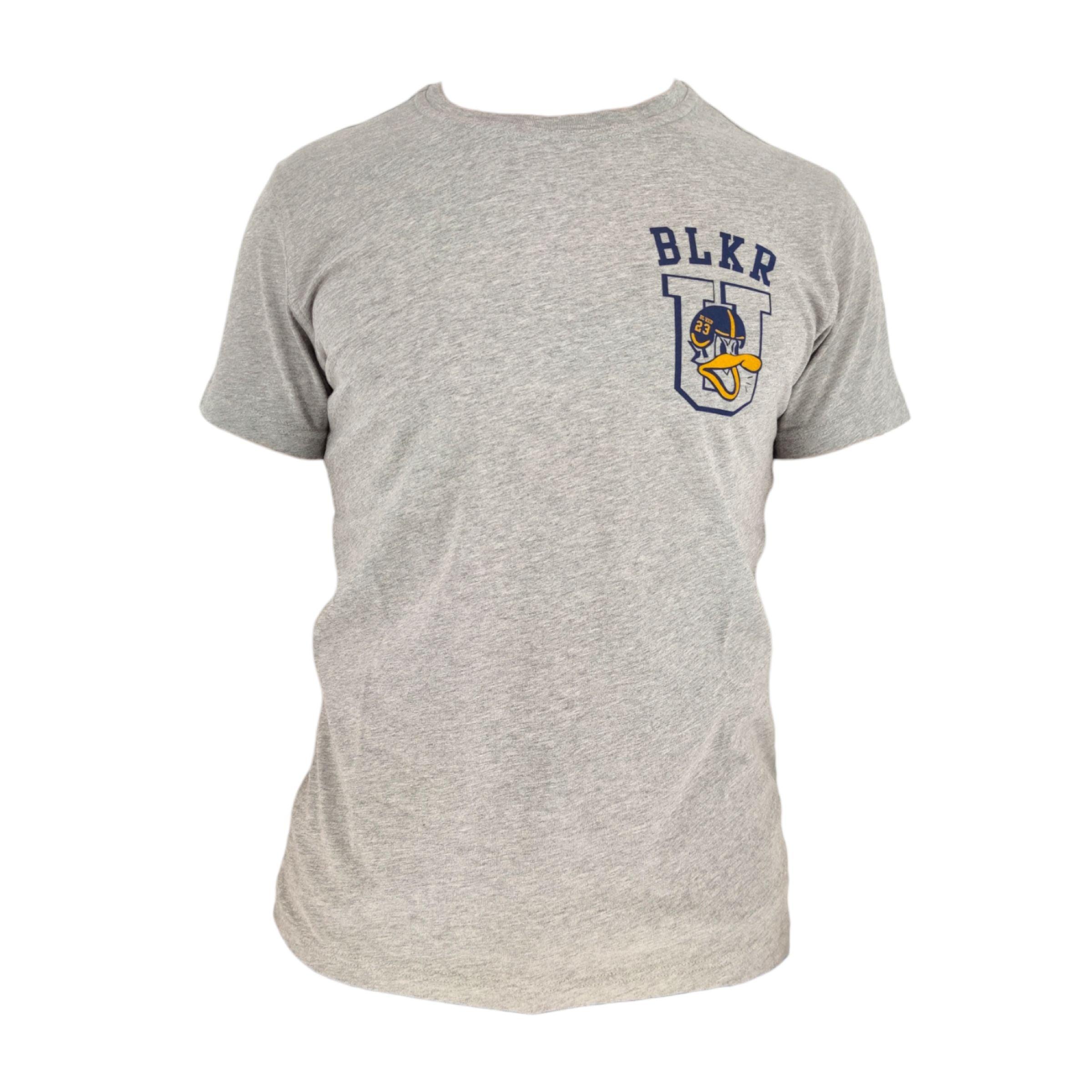 Bl'Ker | T-shirt Footbal Duck Uomo Grey Melange - Fabbrica Ski Sises