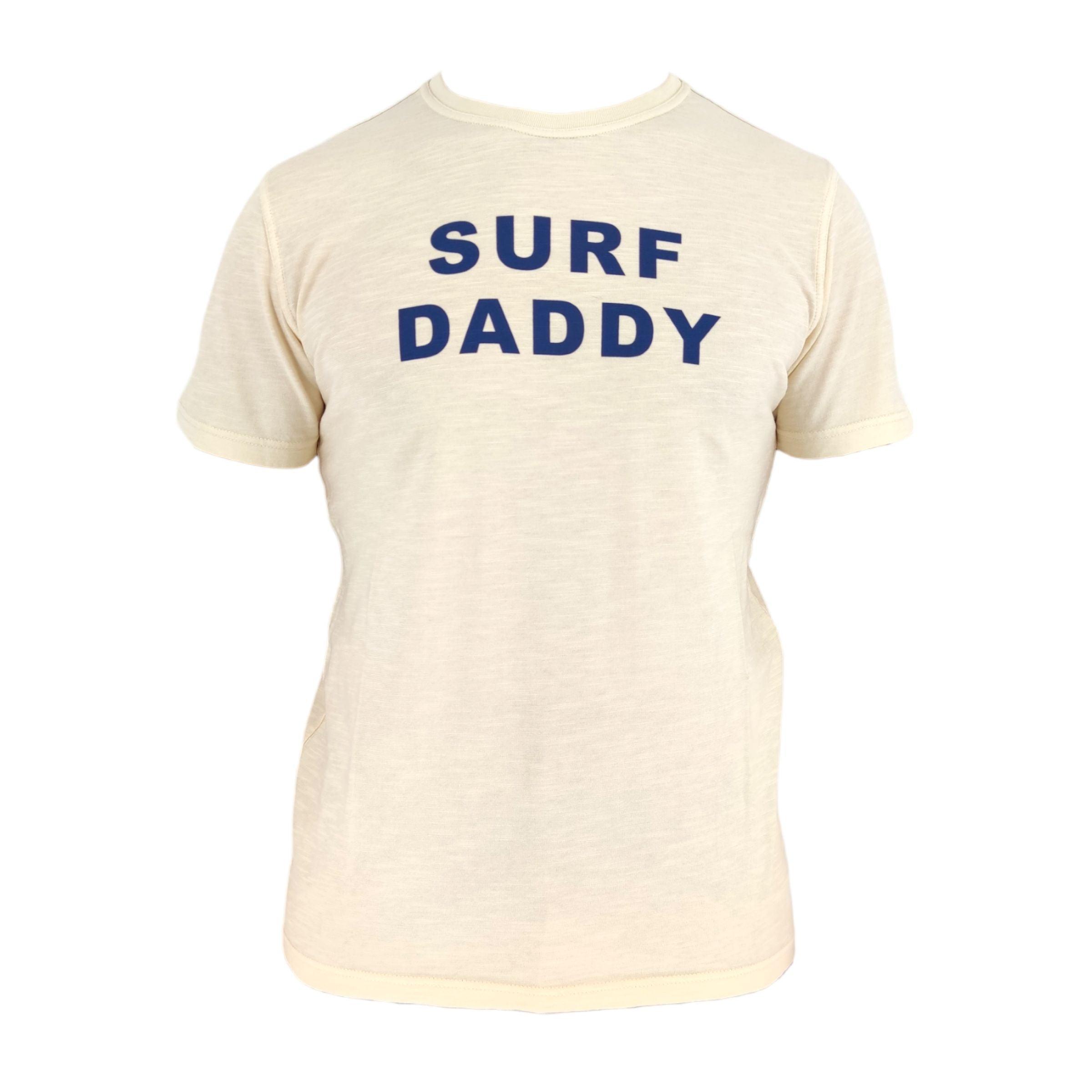 Bl'Ker | T-shirt Surf Daddy Uomo Milk - Fabbrica Ski Sises