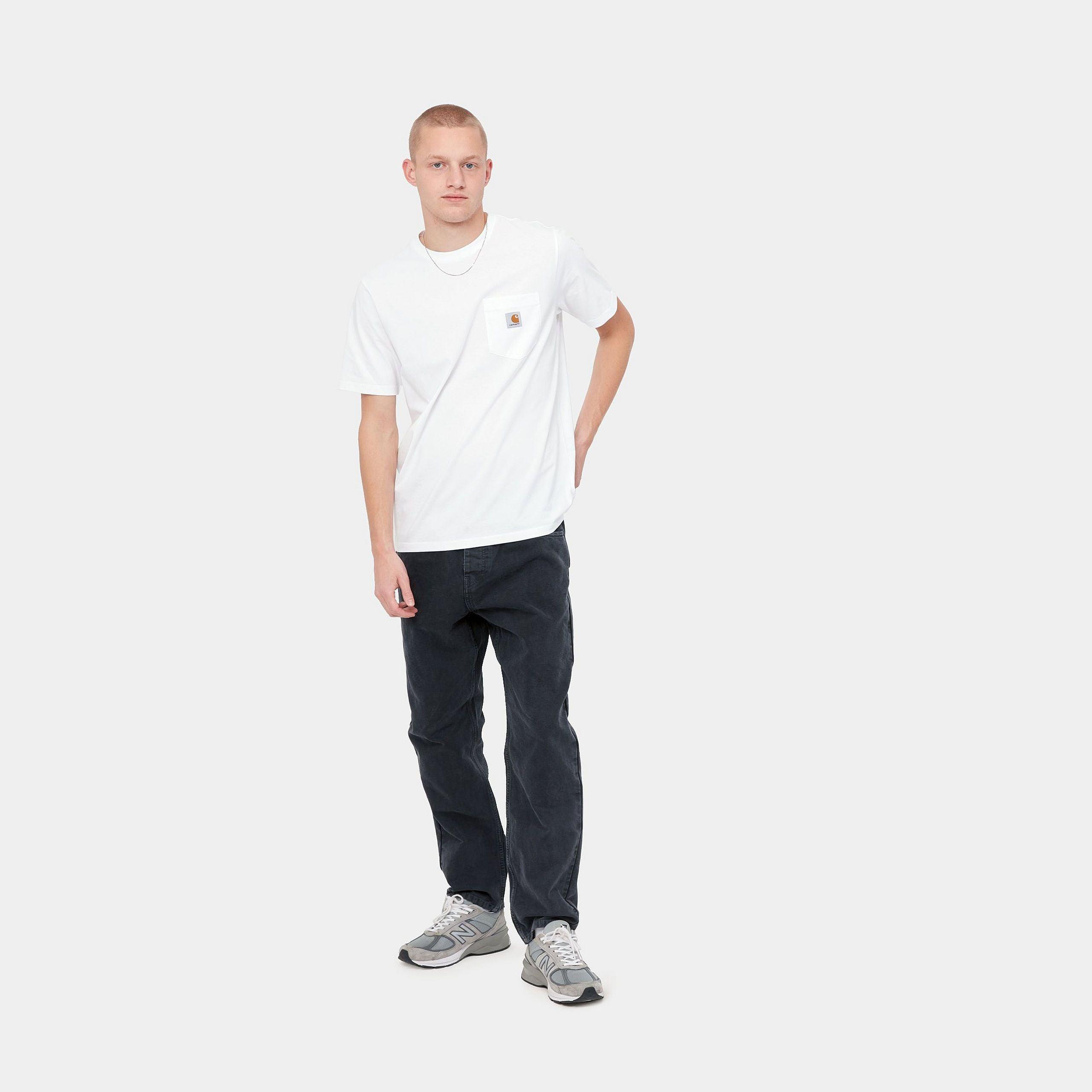 Carhartt | T-shirt S7S Pocket Uomo Bianca - Fabbrica Ski Sises