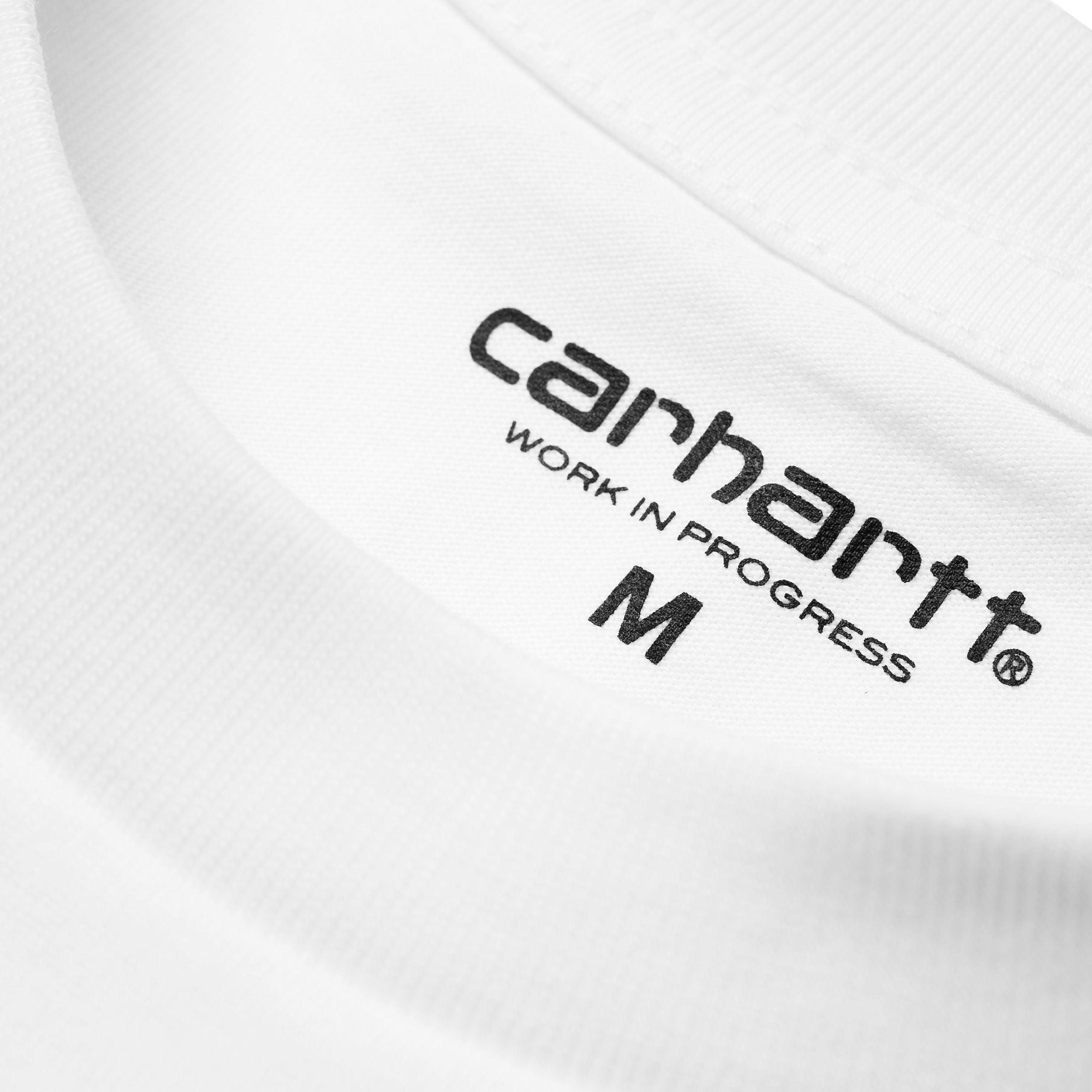 Carhartt | T-shirt S7S Pocket Uomo Bianca - Fabbrica Ski Sises