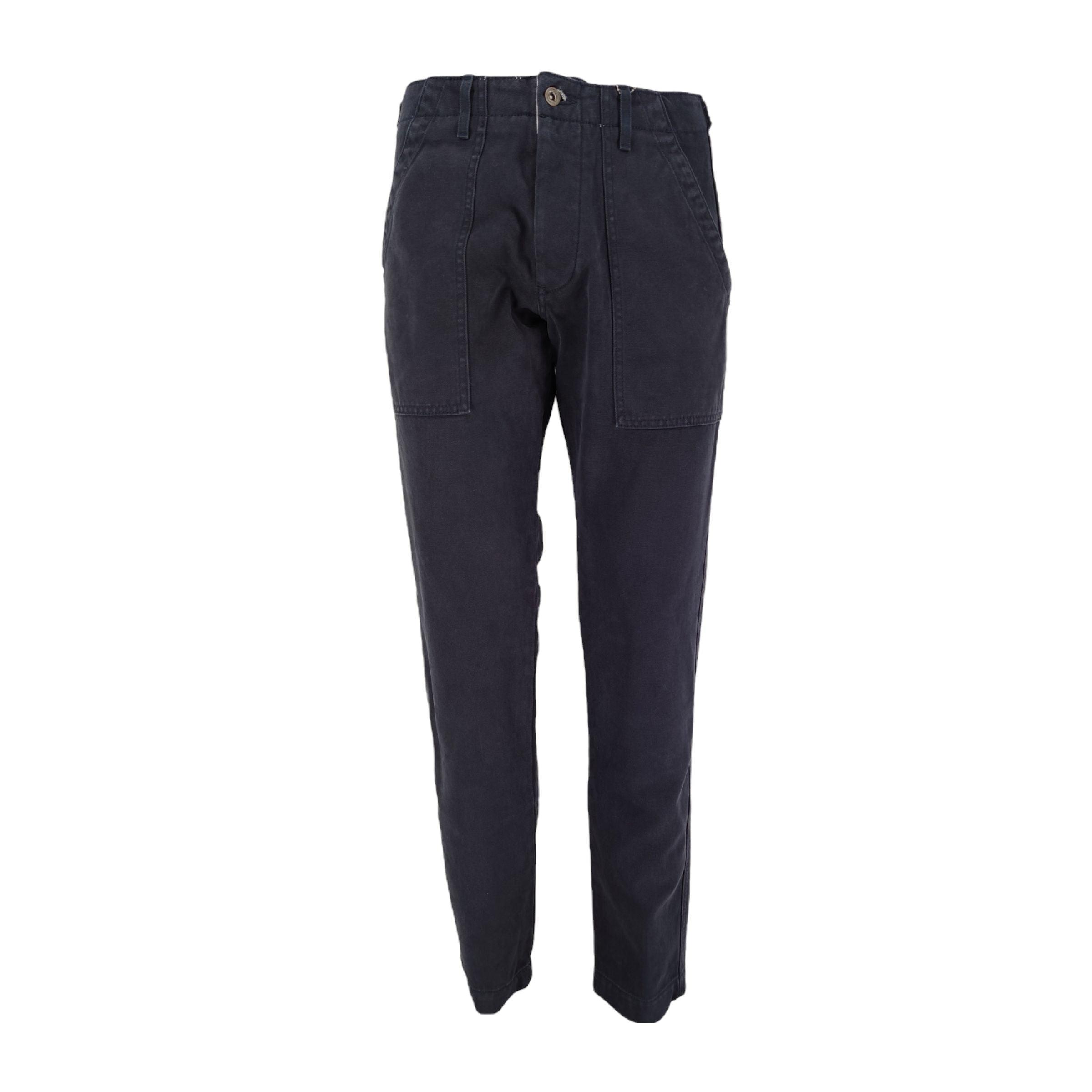 Chesapeake'S | Pantaloni Degrasse Canvas Uomo Navy Blue - Fabbrica Ski Sises