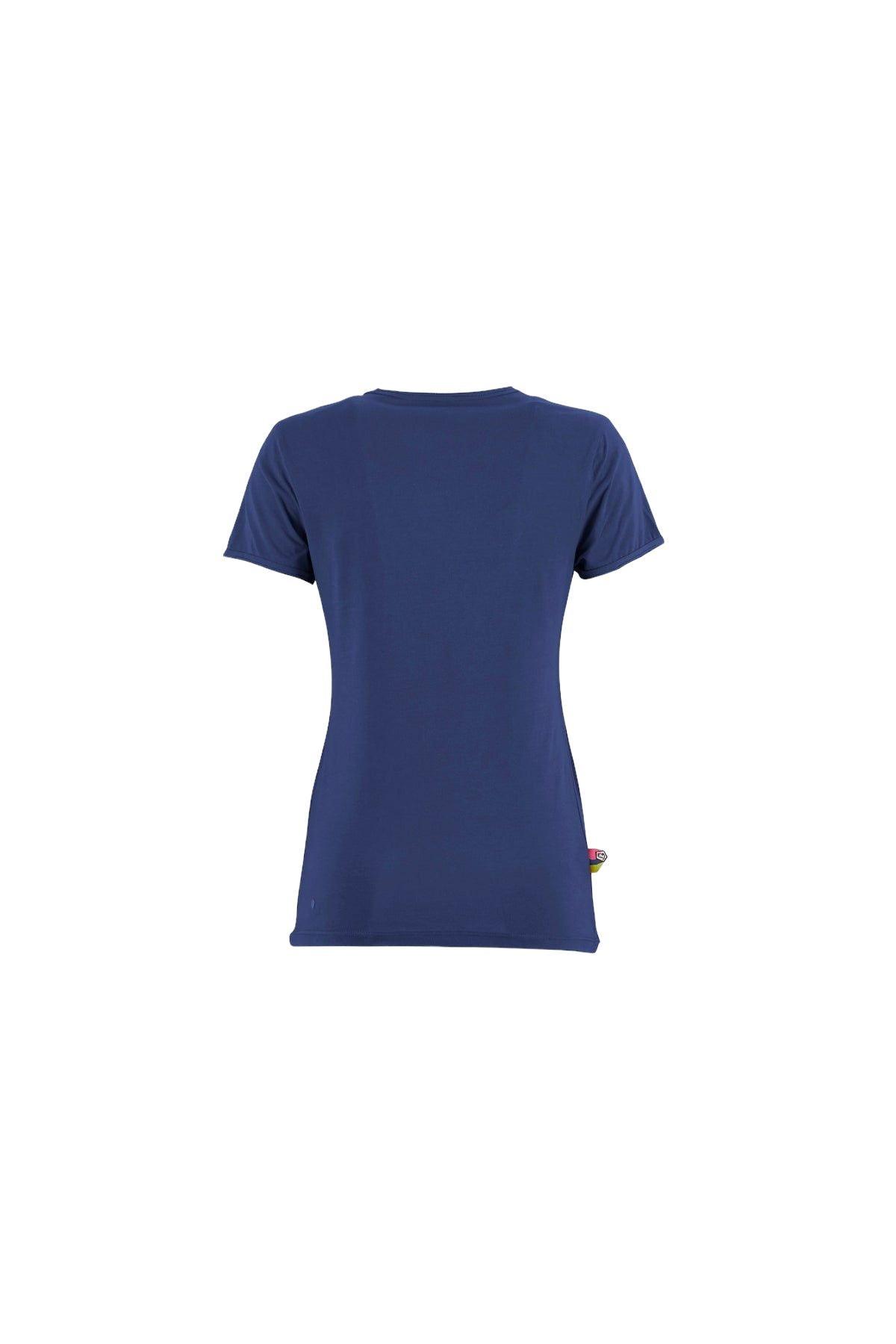 E9 | T-shirt Birdy Donna Vintage Blue - Fabbrica Ski Sises