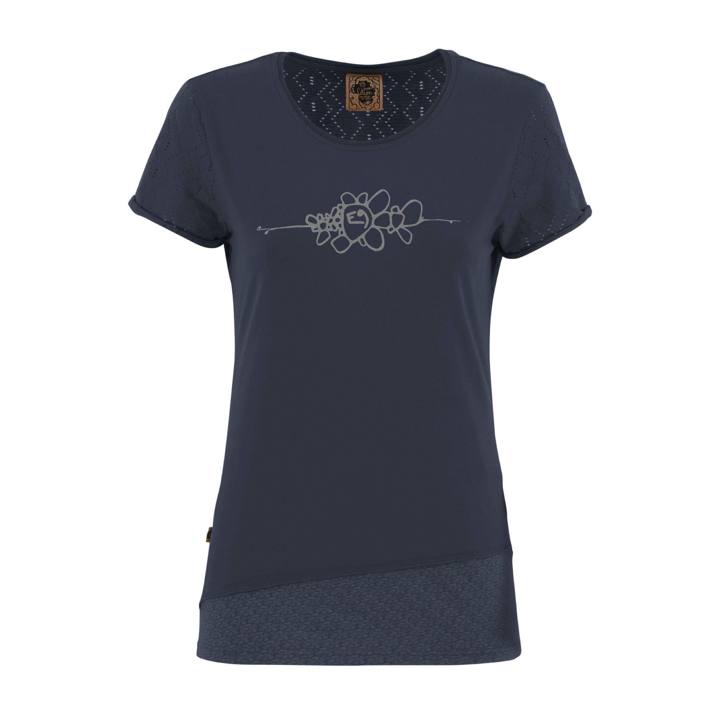 E9 | T-shirt Bonny 2 Donna Ocean Blue - Fabbrica Ski Sises