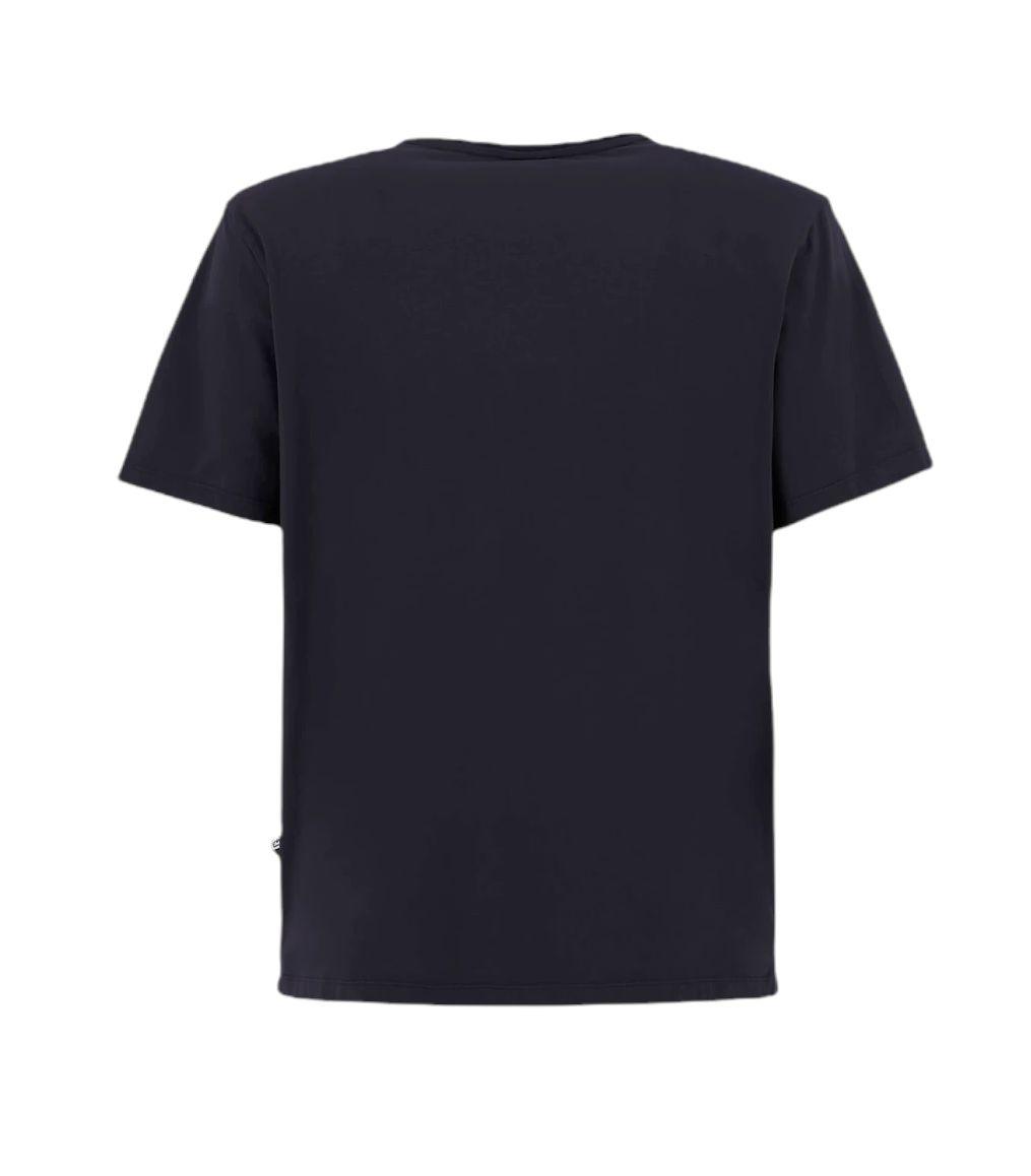 E9 | T-shirt Listen 2.2 Uomo Ocean Blue - Fabbrica Ski Sises