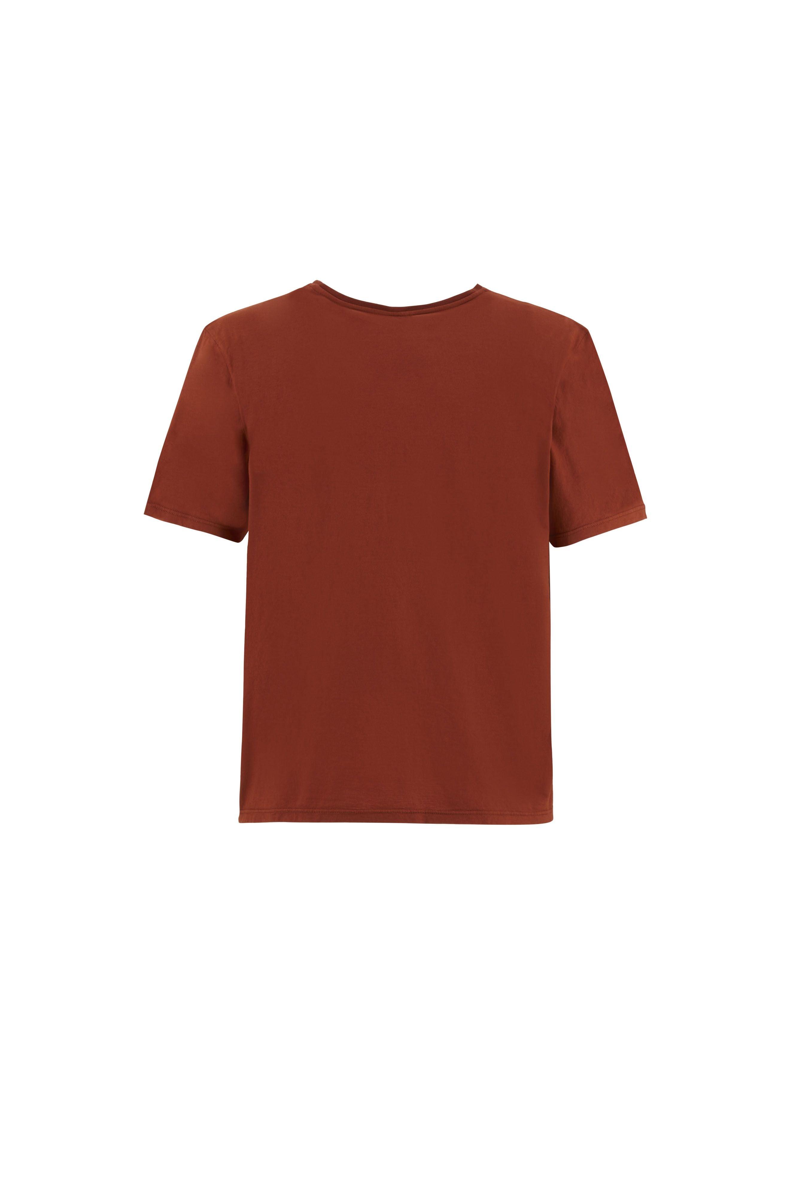 E9 | T-shirt Van Uomo Red Clay - Fabbrica Ski Sises