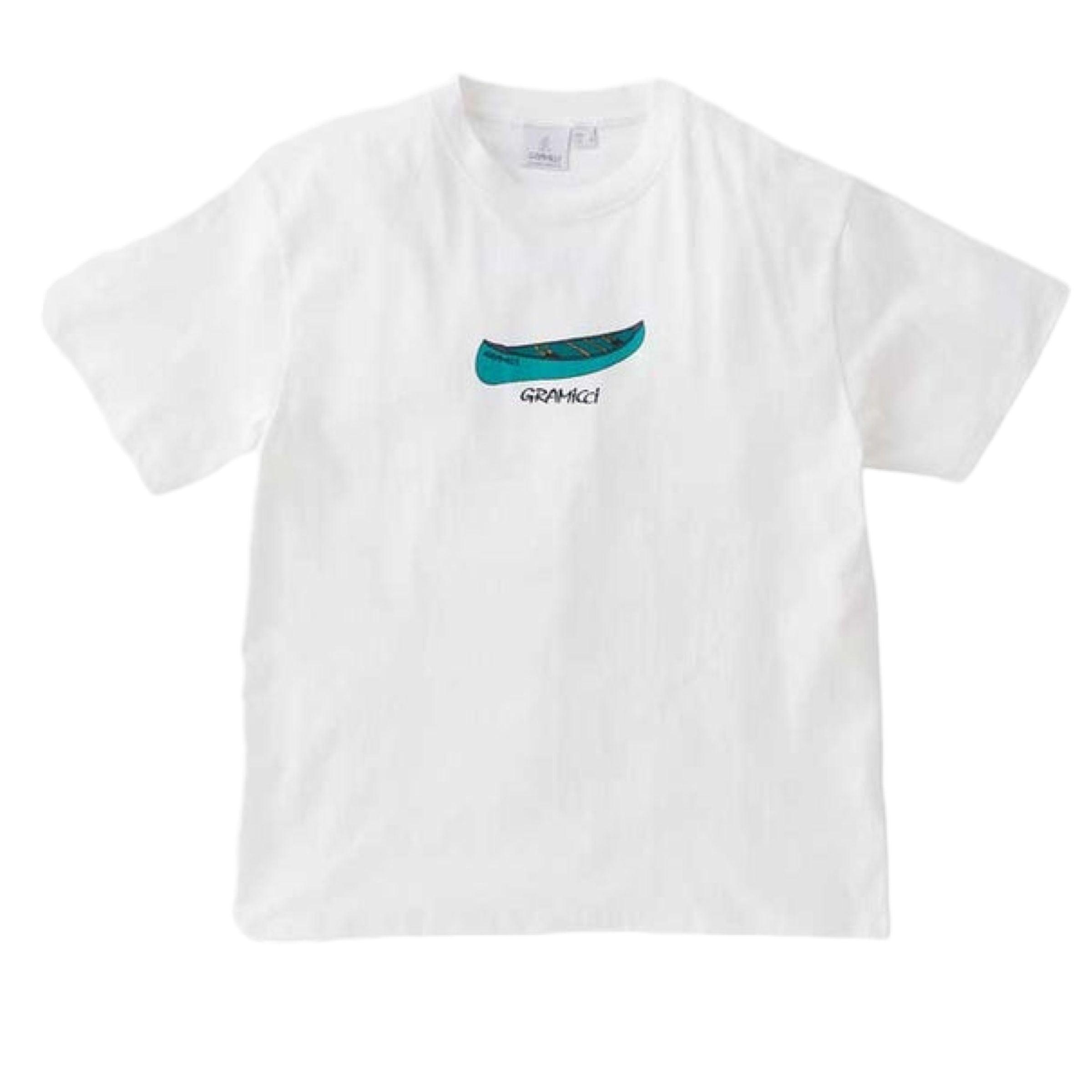 Gramicci | T-shirt Canoe Uomo White - Fabbrica Ski Sises