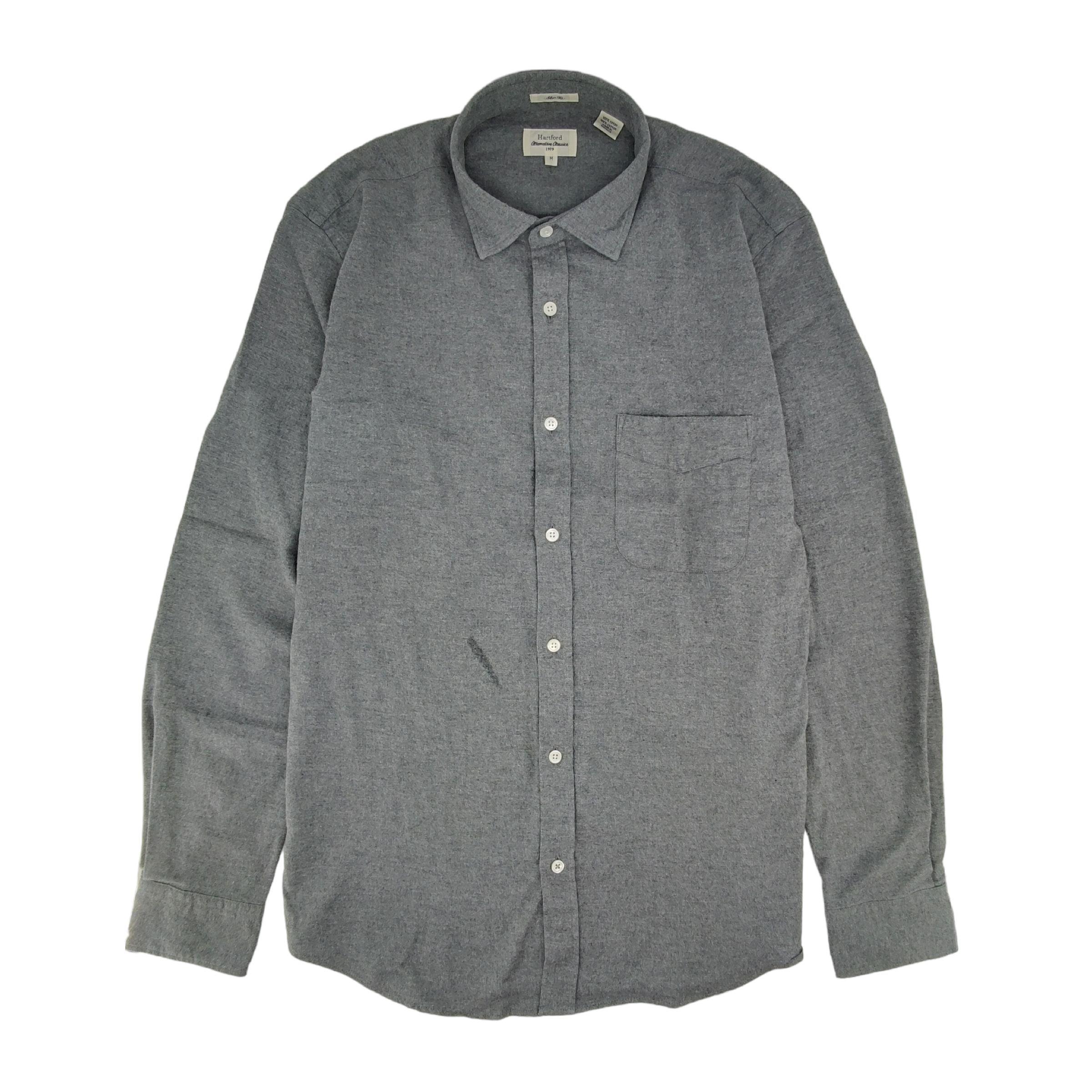 Hartford | Camicia Storm Flanel Uomo Forest Grey - Fabbrica Ski Sises