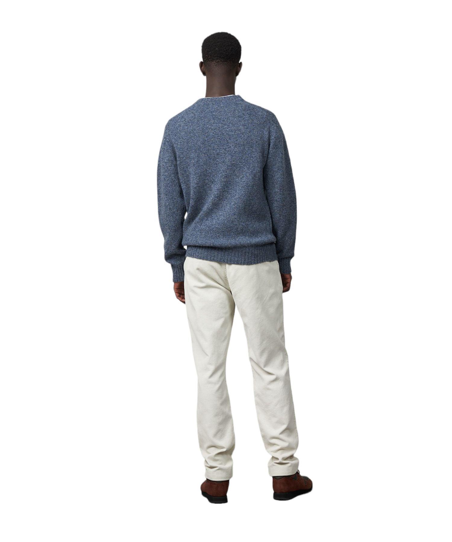 Hartford | Maglia Shetland Uomo Chambray - Fabbrica Ski Sises