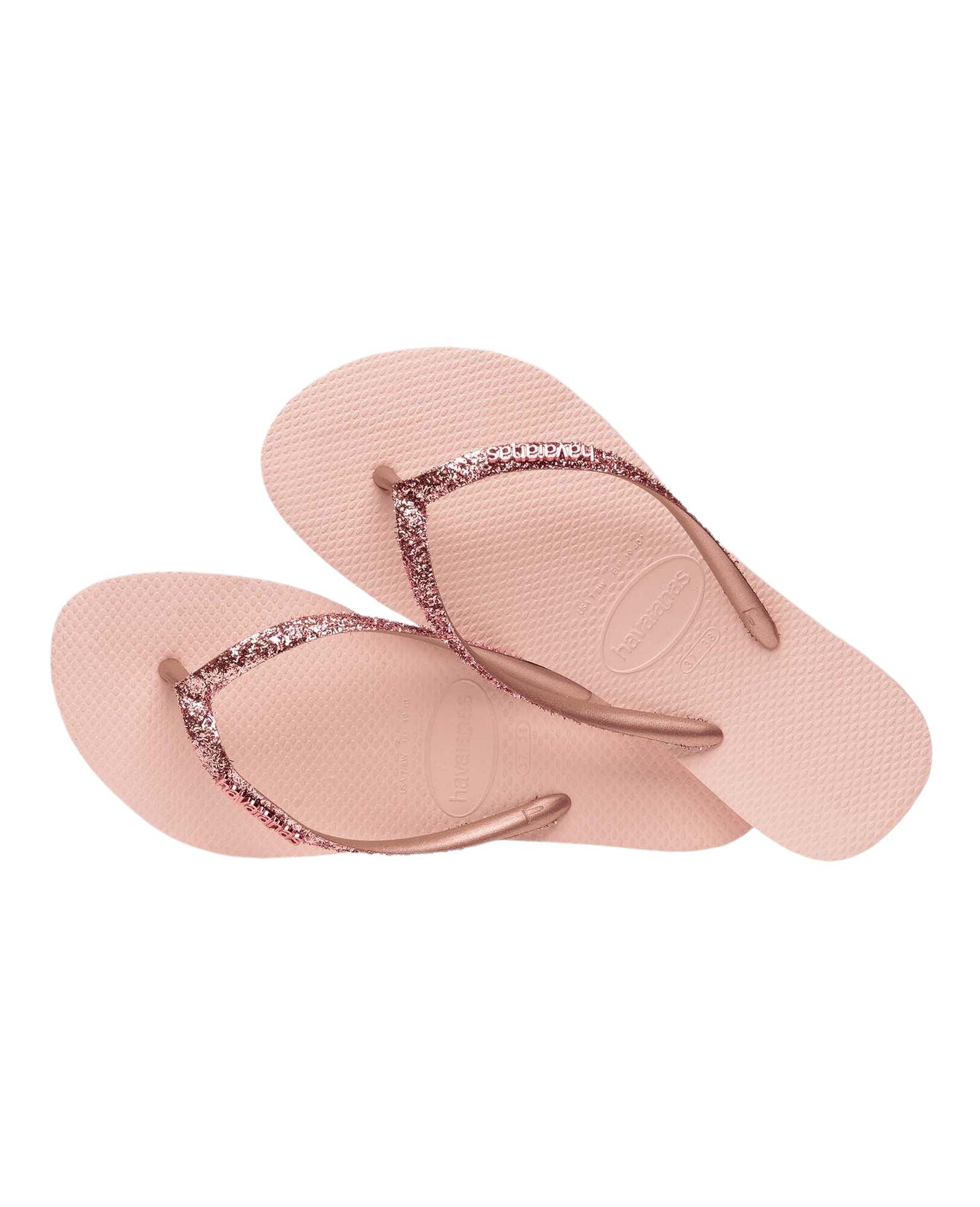 Havaianas | Infradito Slim Glitter II Donna Ballet Rose - Fabbrica Ski Sises