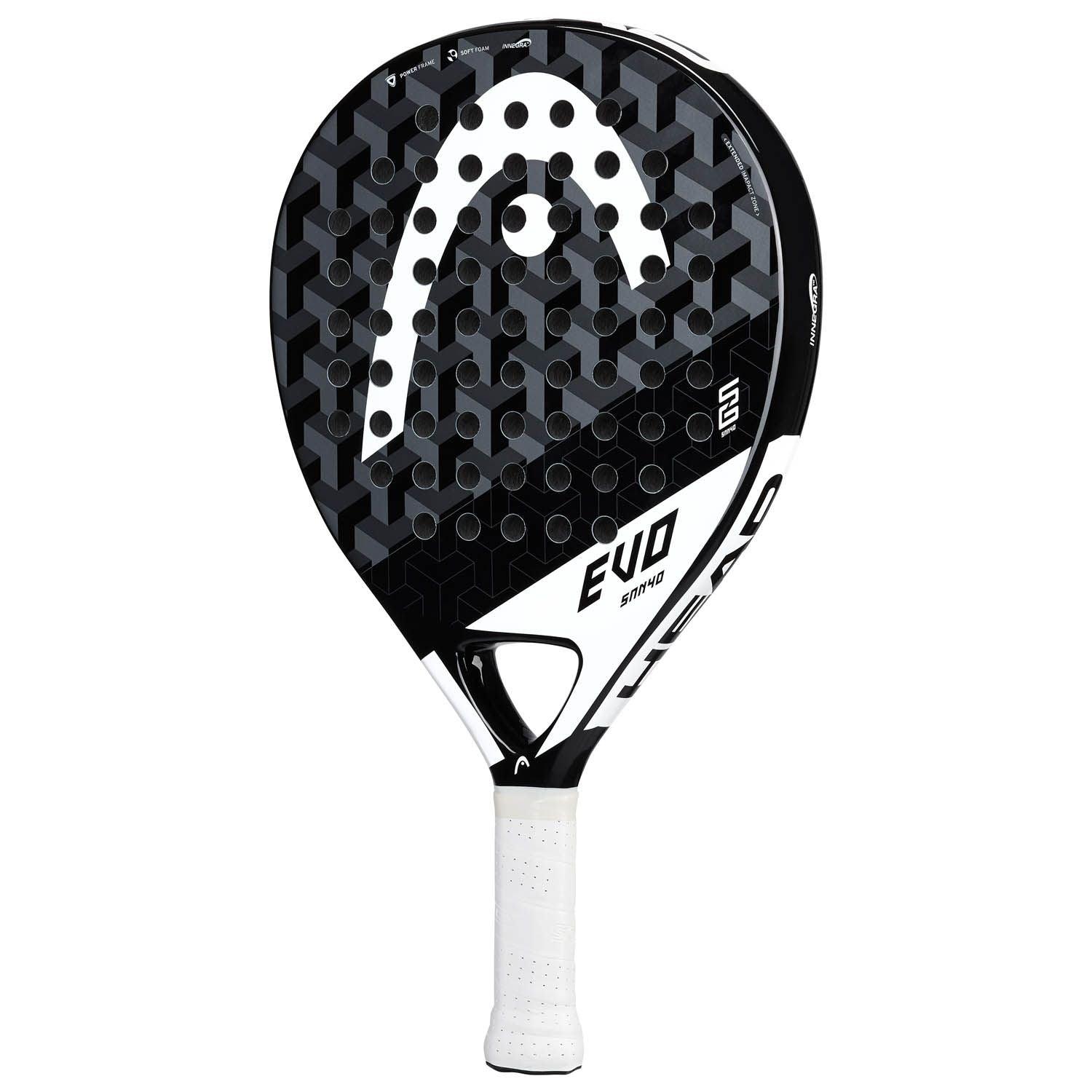 Head | Racchetta Padel Evo Sanyo Black/White - Fabbrica Ski Sises