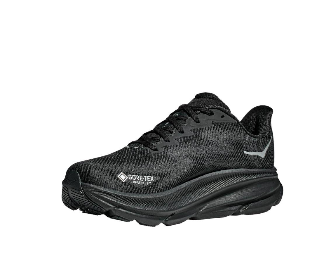 Hoka | Scarpe Clifton 9 GTX Donna Black/Black - Fabbrica Ski Sises