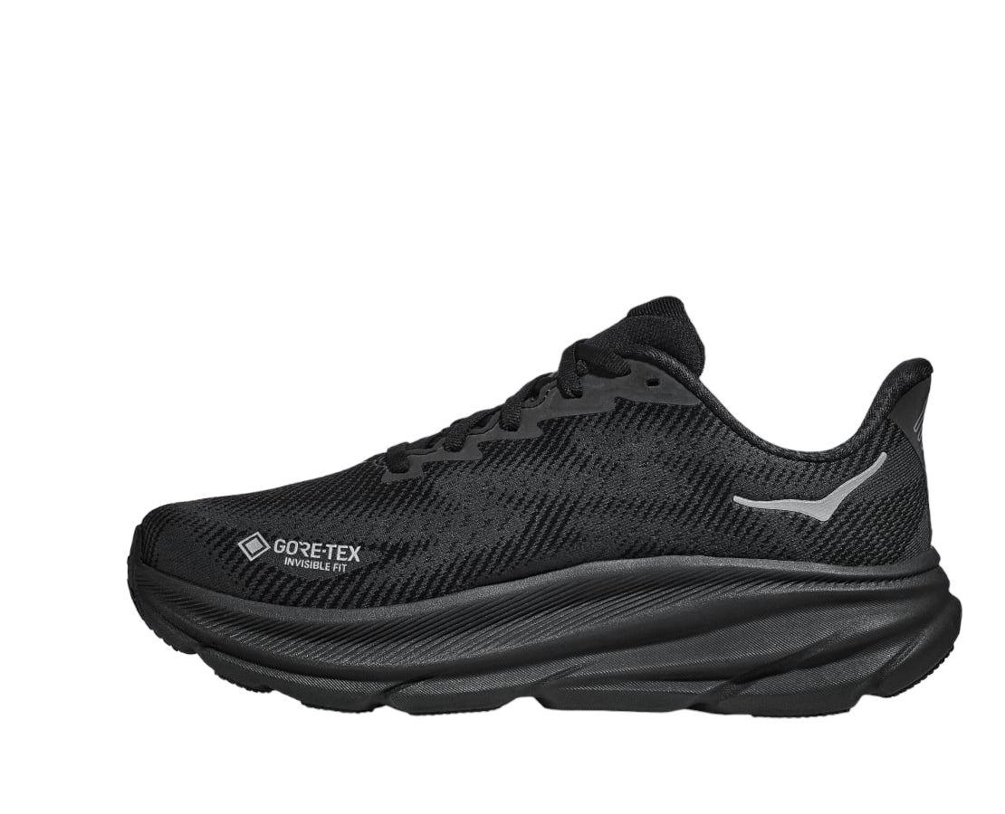 Hoka | Scarpe Clifton 9 GTX Donna Black/Black - Fabbrica Ski Sises