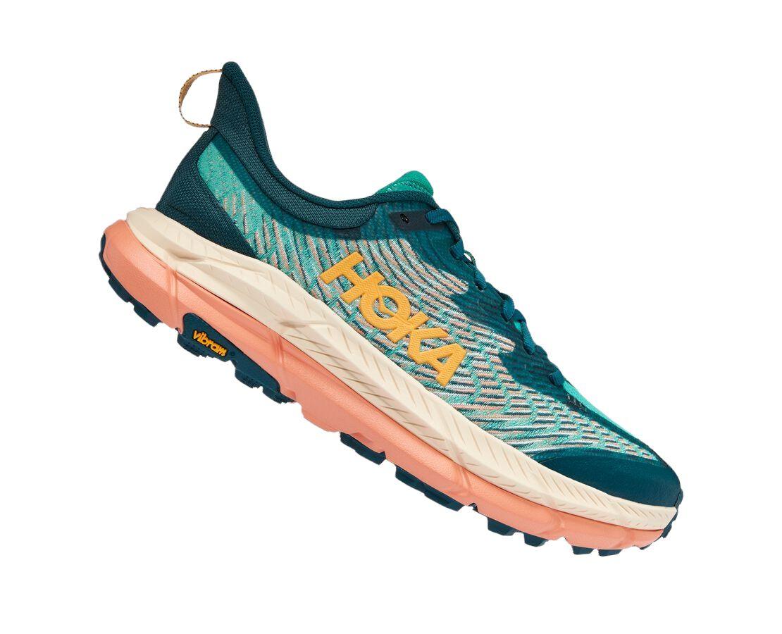 Hoka | Scarpe Mafate Speed 4 Donna Deep Teal/Water Garden - Fabbrica Ski Sises