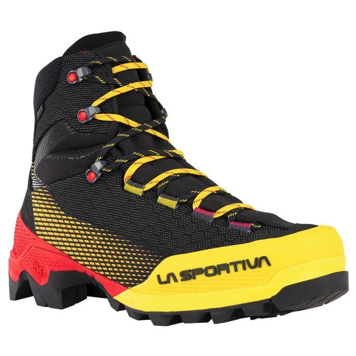 La Sportiva | Scarpe Aequilibrium ST GTX Uomo Black/Yellow - Fabbrica Ski Sises